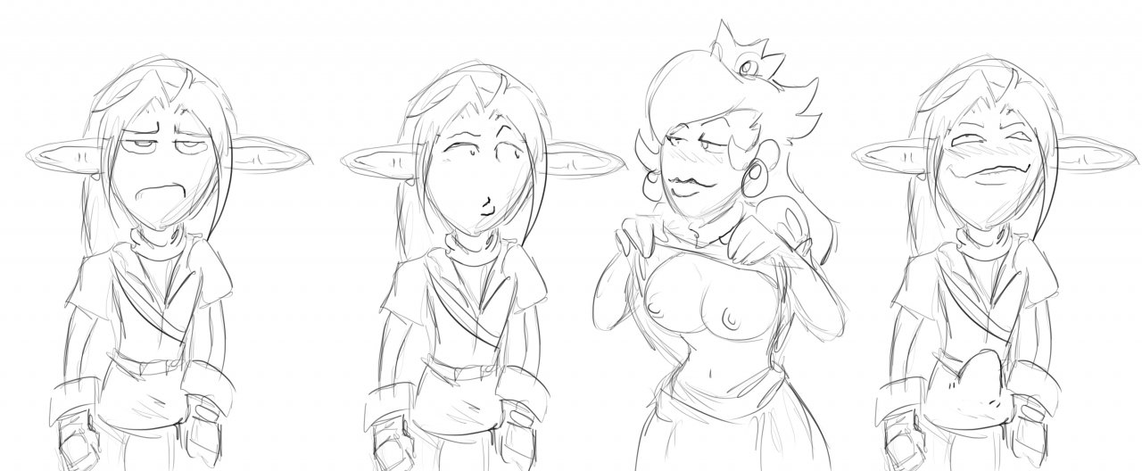 Link Does The Mushroom Kingdom page 1 full