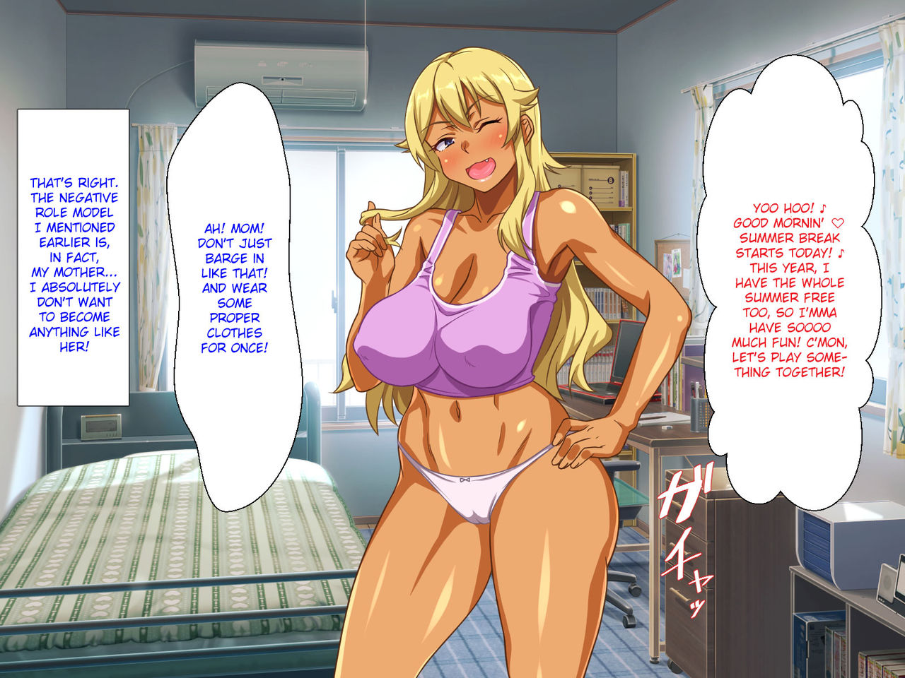 Gal Mama Bitch ni Makasenasai! | Leave It to Your Slutty Gyaru Mom! page 3 full