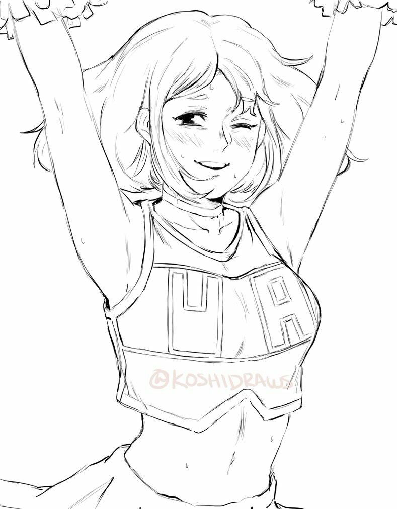 My CHero Academia Cheerleaders page 7 full