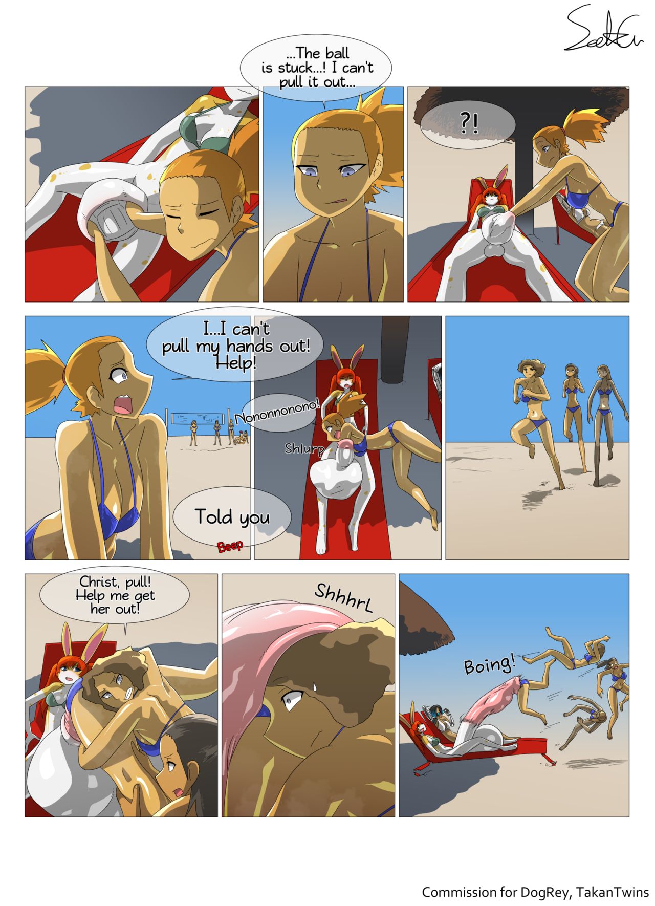 The dangers of beach bunnies page 3 full