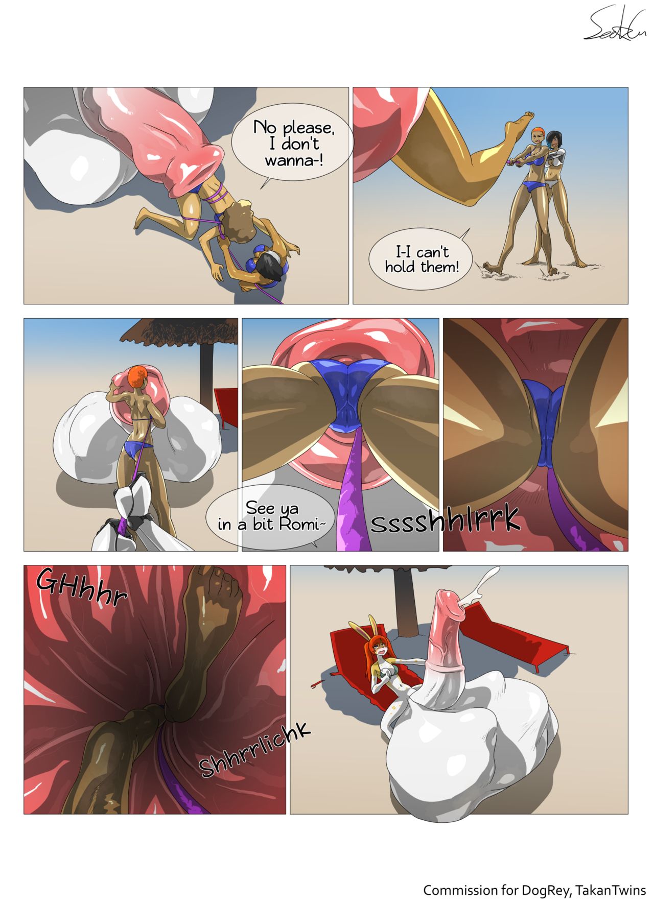 The dangers of beach bunnies page 9 full