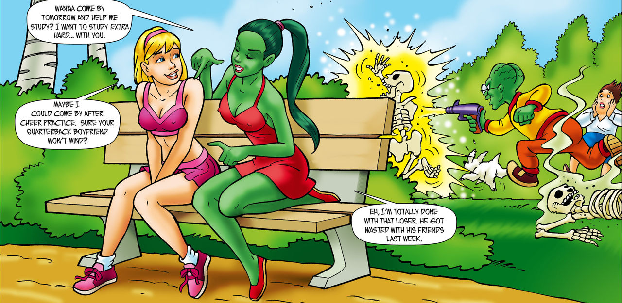 The Martian Family! - Study Buddies of Terror page 6 full