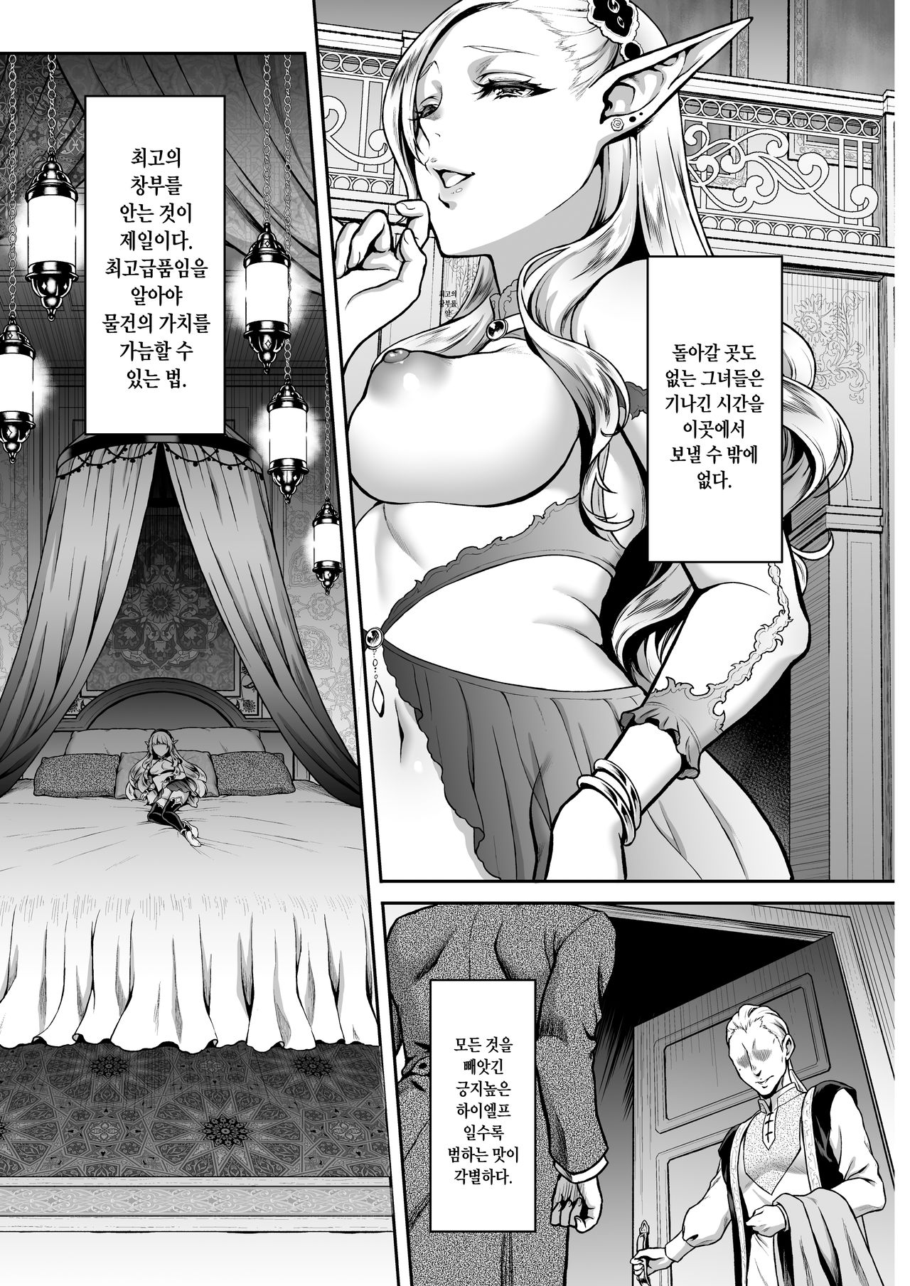 Yuukyuu no Shou Elf 1 "Dokuhebi" | 유구의 창엘프 1 "독사" page 6 full