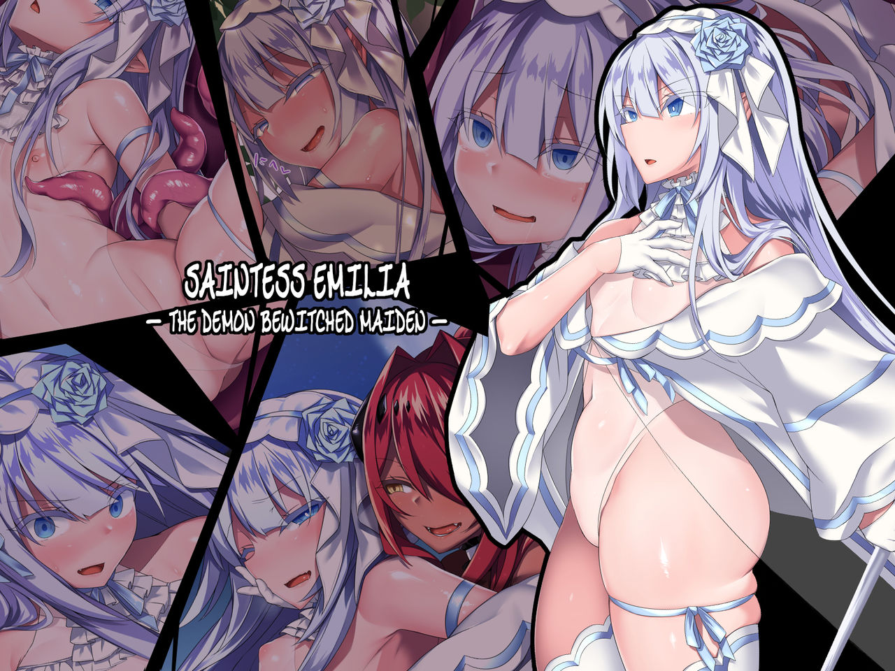 Seijo Emilia -Akuma ni Miirareta Shoujo- | Saintess Emilia -The Demon Bewitched Maiden- page 1 full