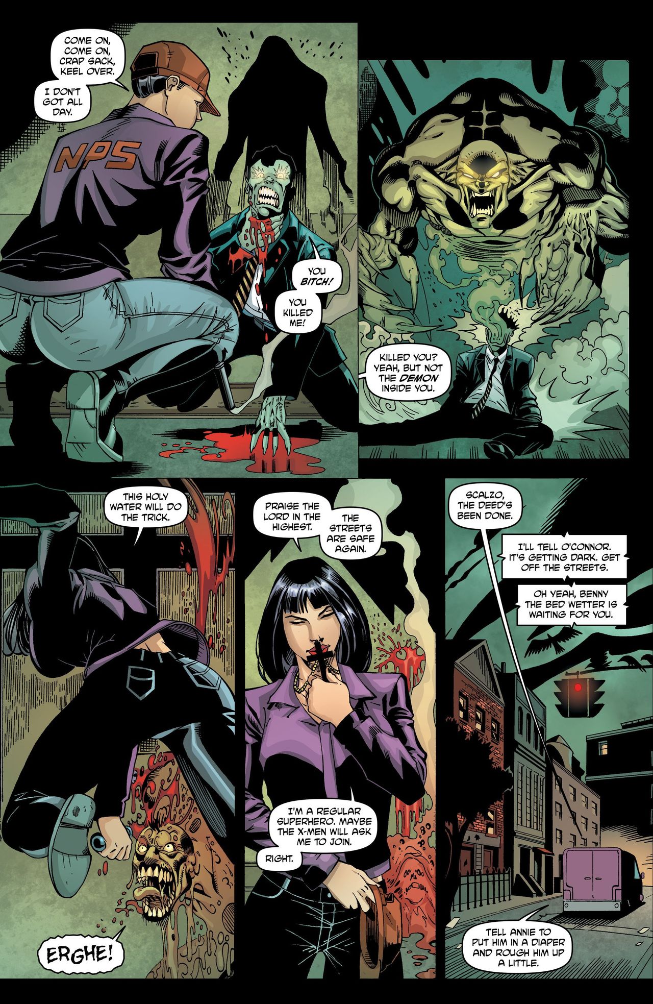 Brian Pulido's Unholy - Collectors Edition page 8 full