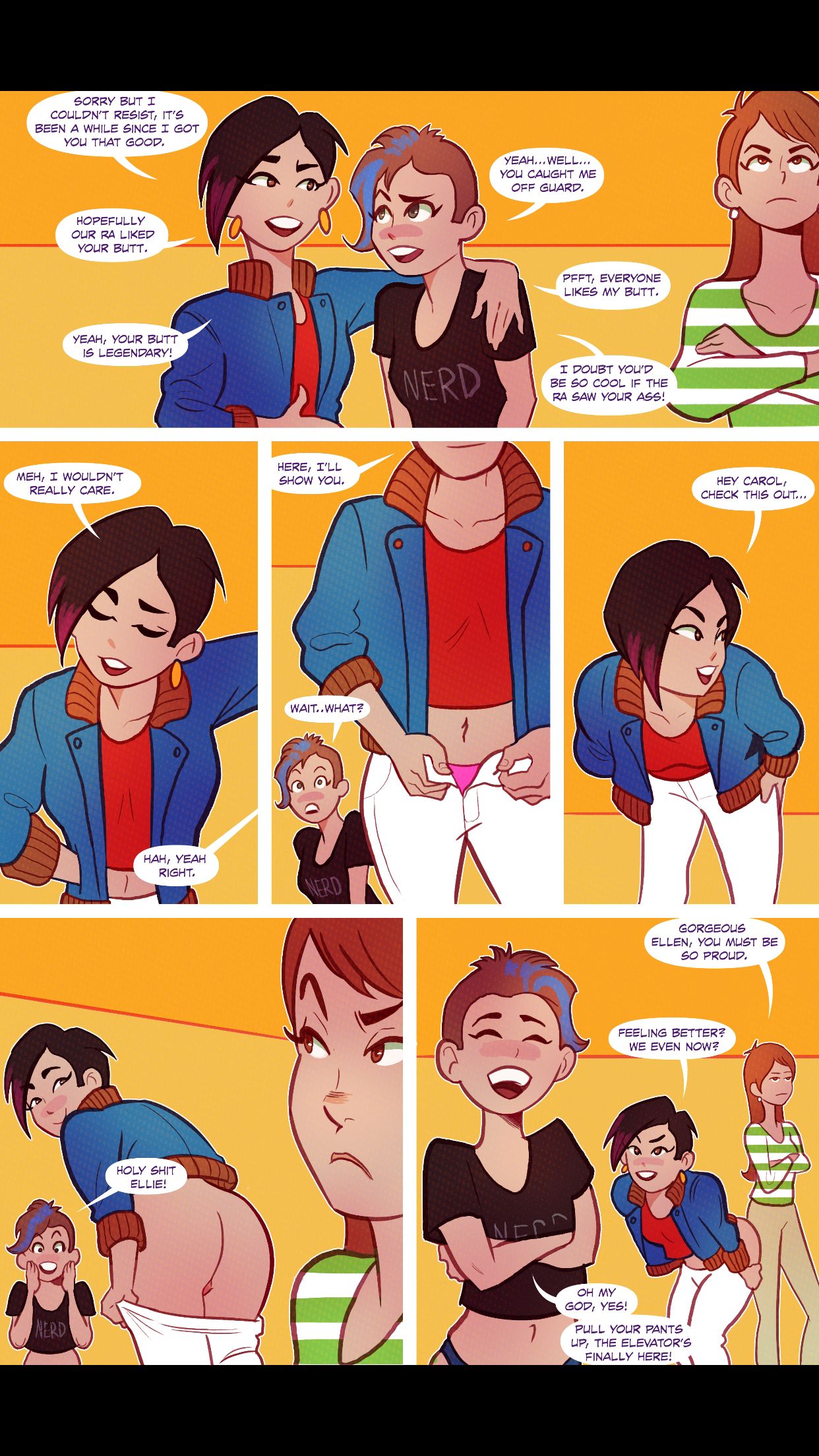 Frankie's Naked Night page 4 full