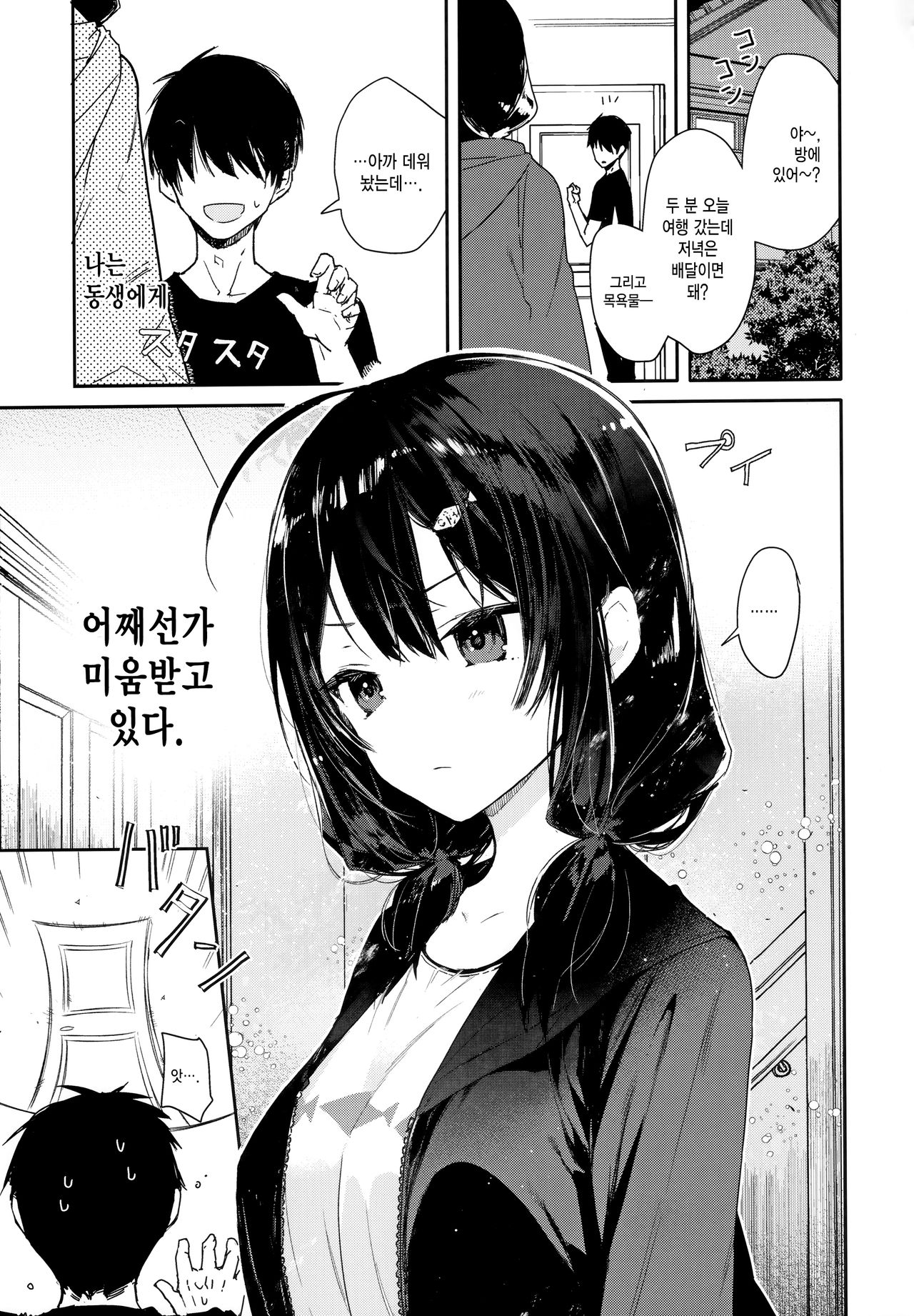 Gimai to Hitobanjuu Orusuban Ecchi | 의붓 여동생과 집 보면서 밤새도록 page 5 full