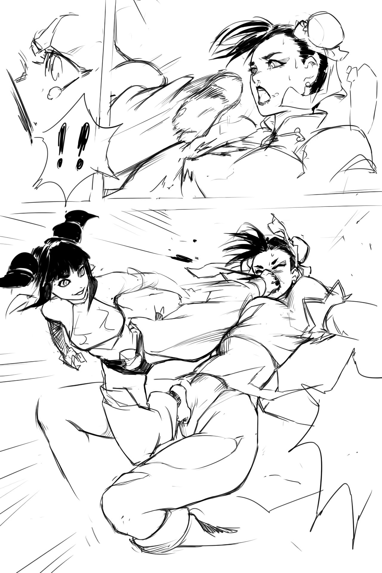Chun-Li vs Juri Han page 1 full