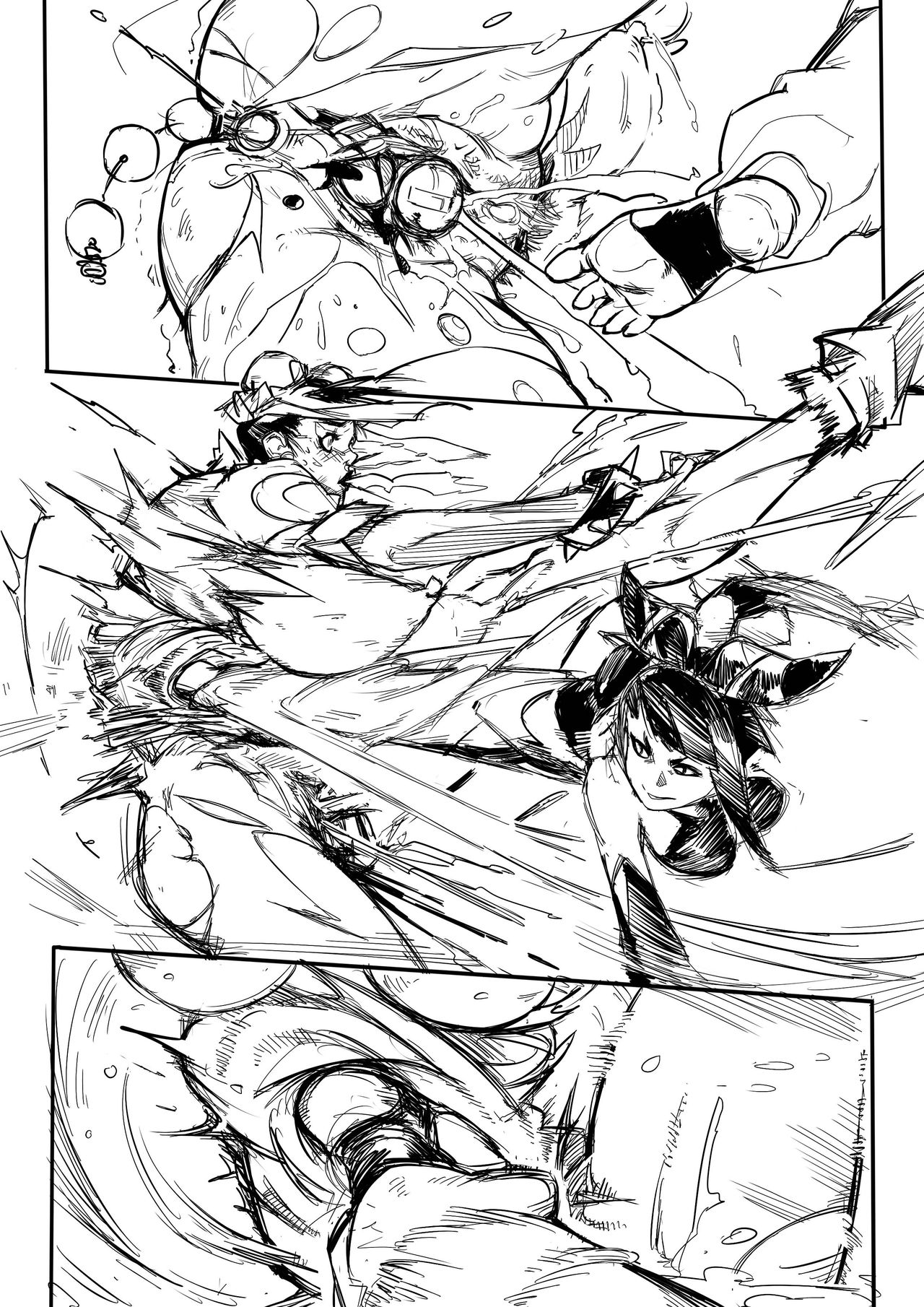 Chun-Li vs Juri Han page 8 full