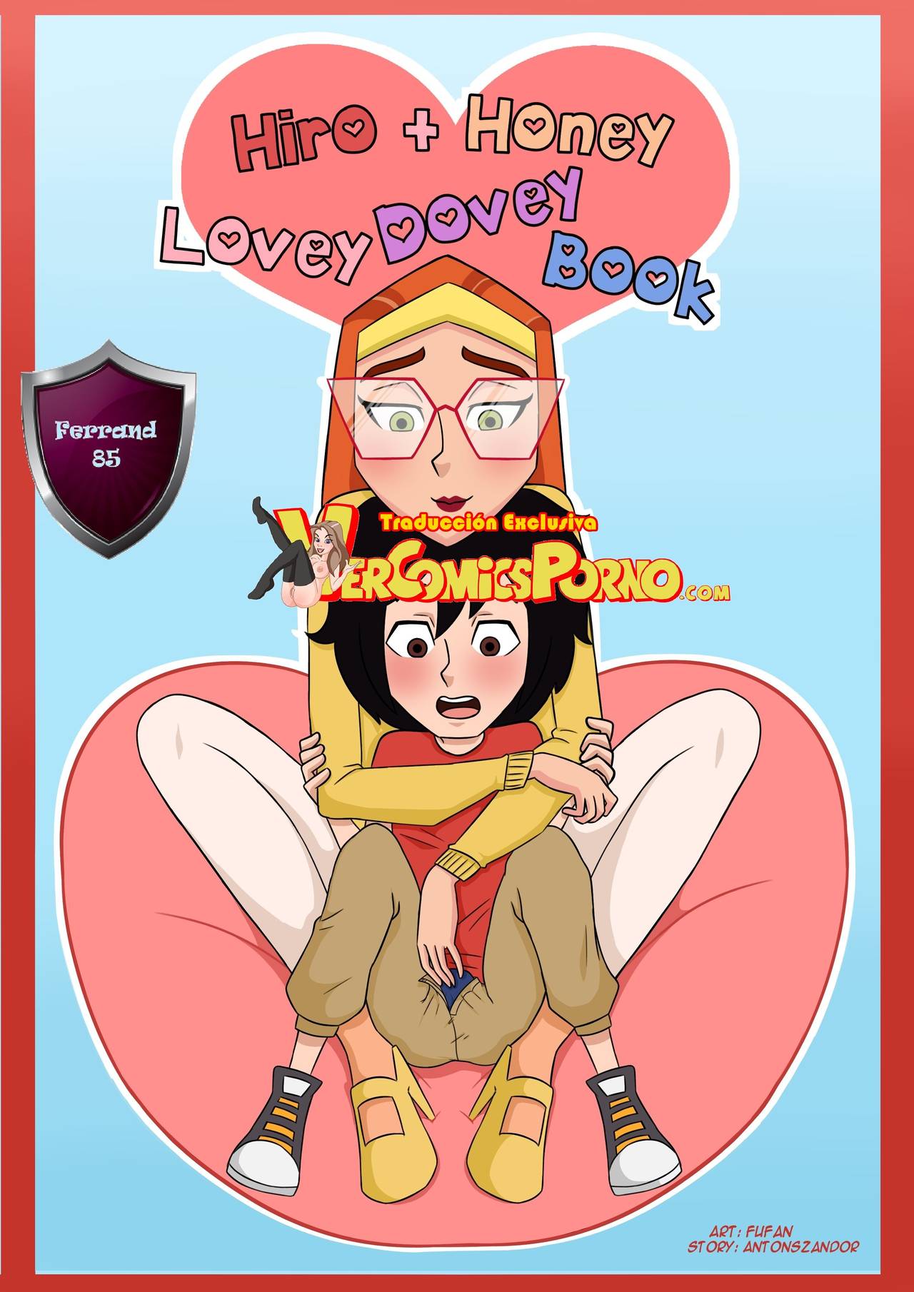 Hiro+Honey Lovey Dovey Book page 1 full