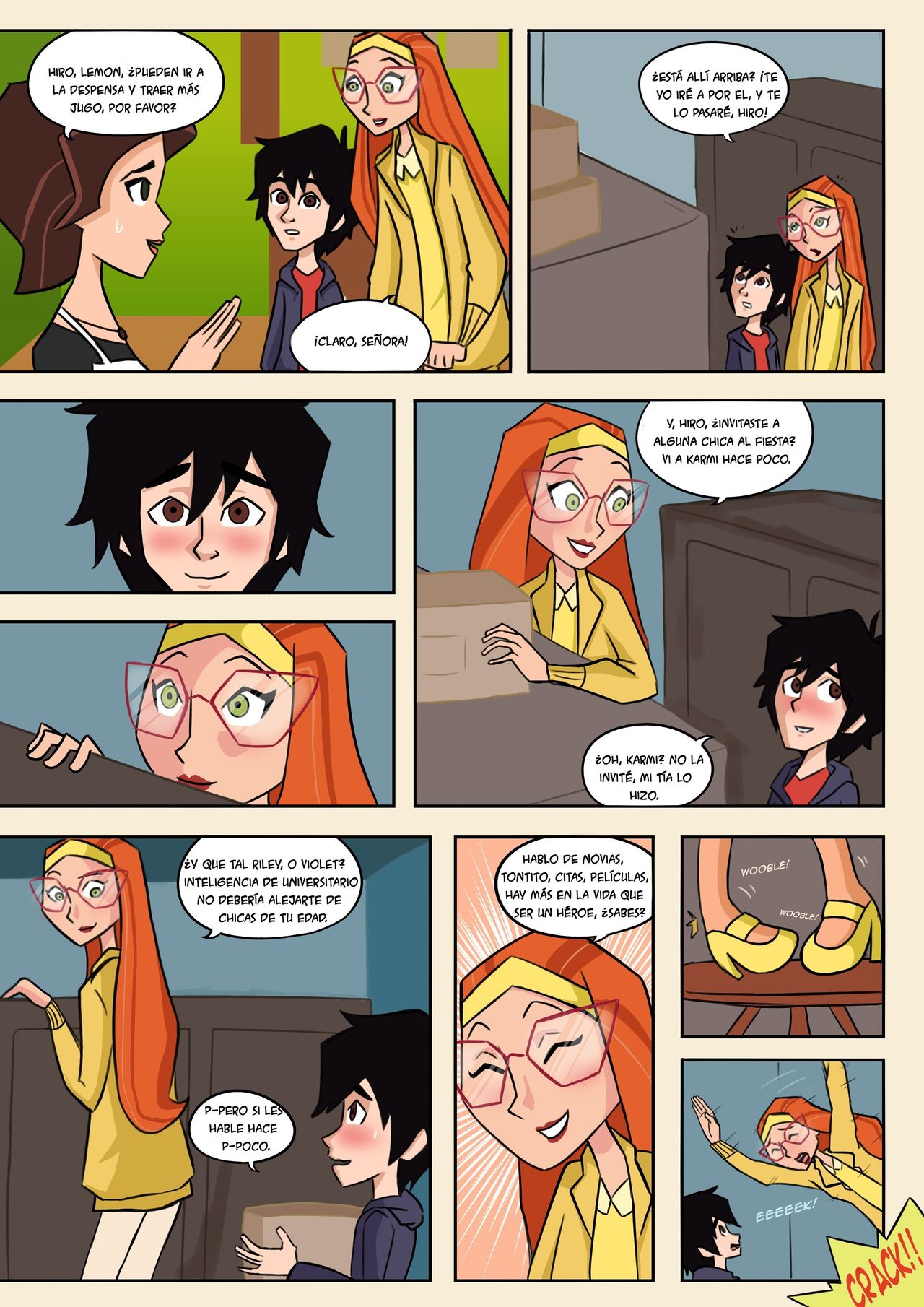 Hiro+Honey Lovey Dovey Book page 3 full