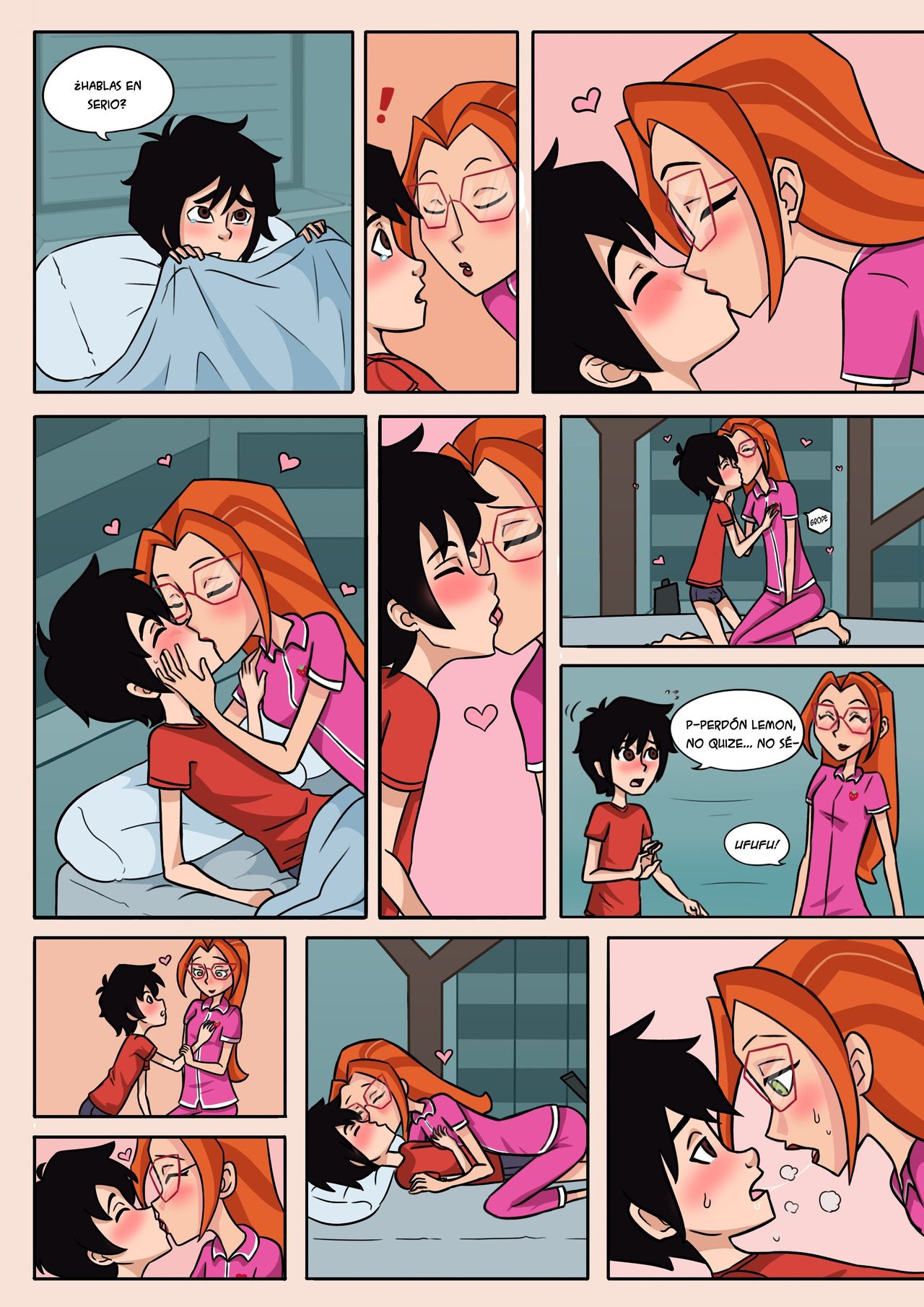 Hiro+Honey Lovey Dovey Book page 9 full