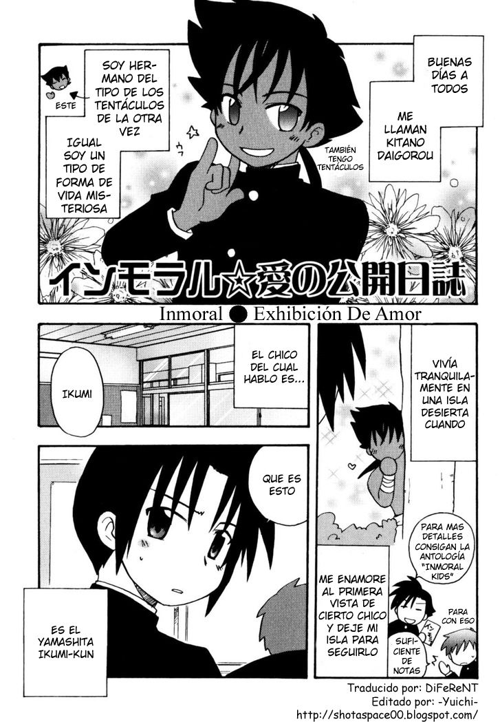 Inmoral Boys - Exhibición de Amor page 1 full