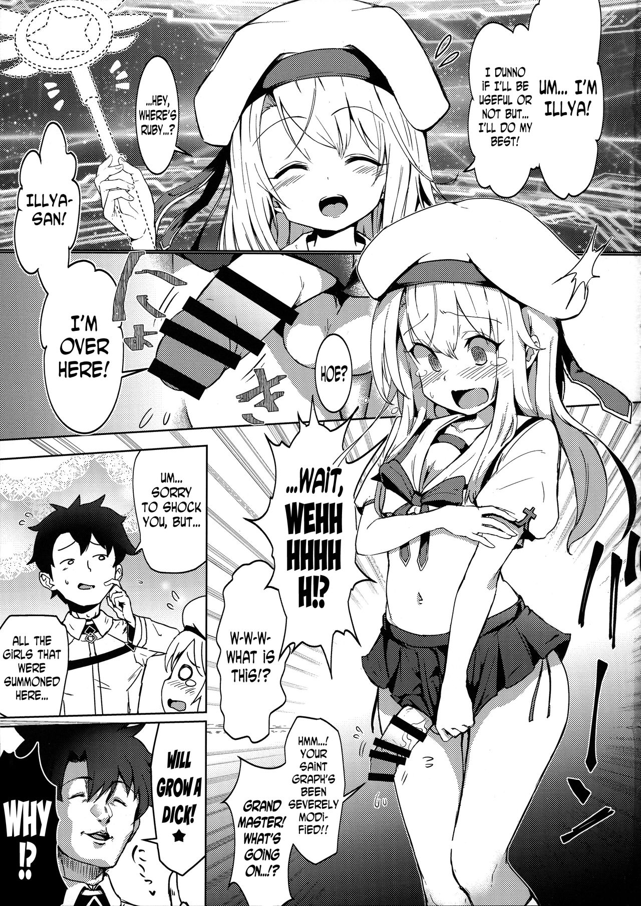 Shoukan Sareta Onnanoko wa Minna Futanari Kaizou Sarechau Hei Chaldea page 3 full