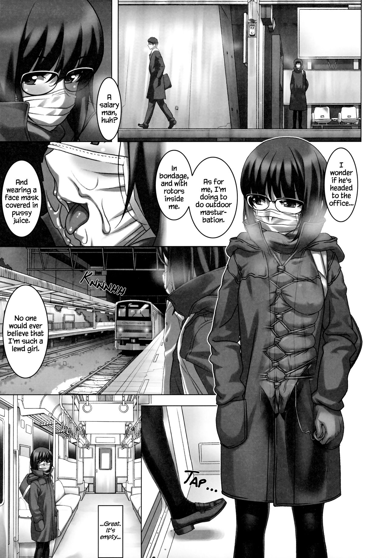 Do M Nandesukedo Nanika? 4 | I'm a Big Masochist, so what? 4  =Chastity Dreamer Schmö= page 8 full