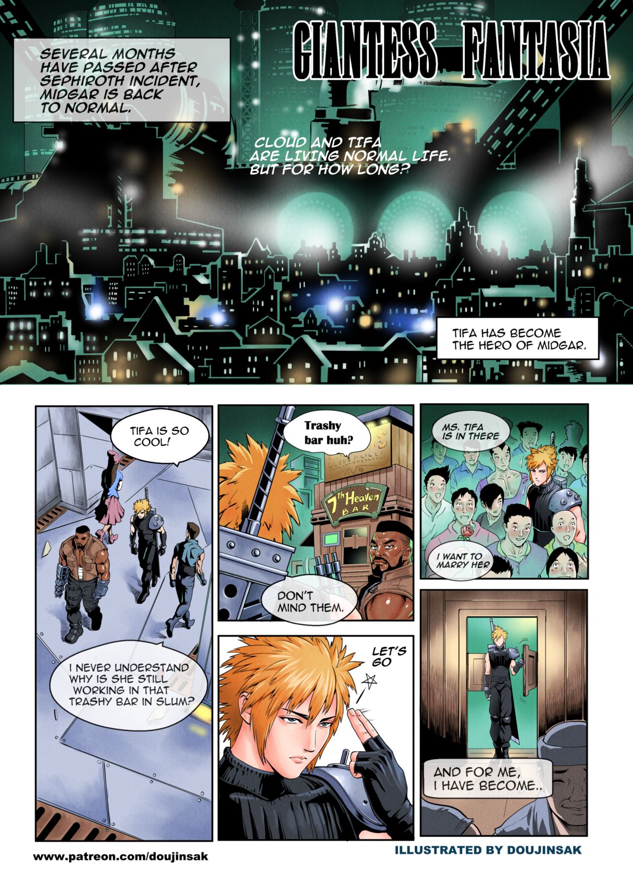 Giantess Fantasia 2 page 6 full