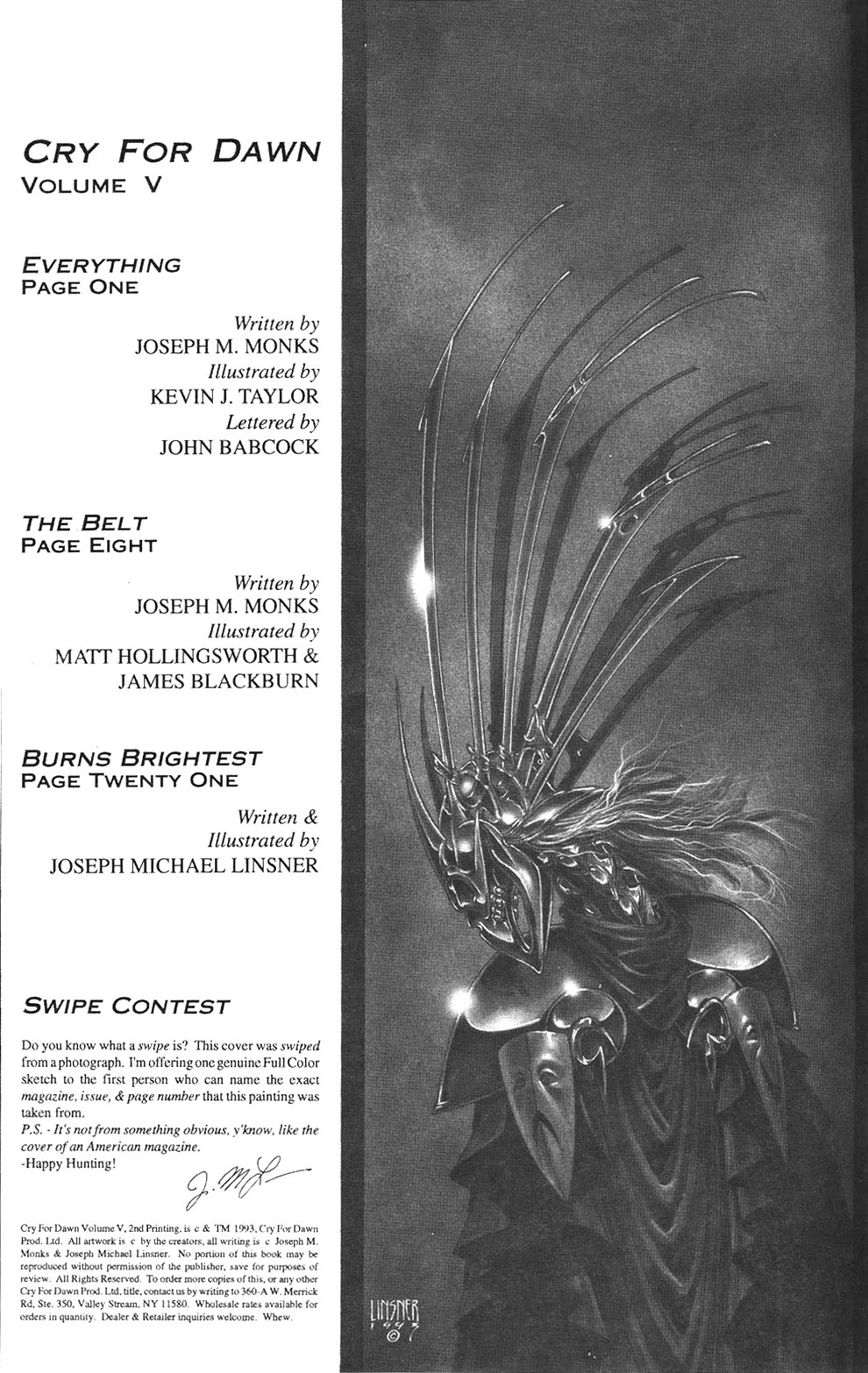 CRY FOR DAWN #5 page 4 full