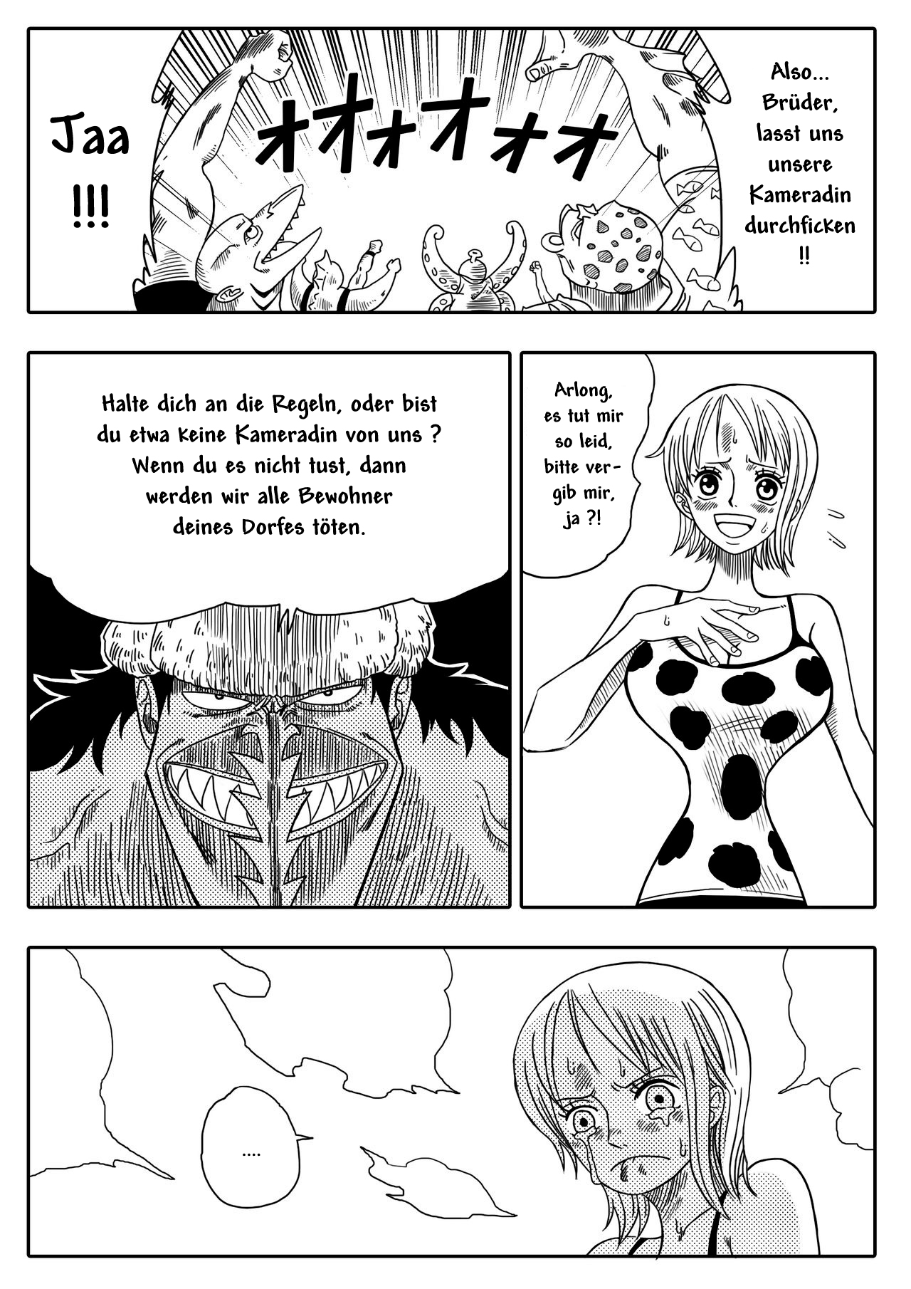 Two Piece - Nami vs Arlong page 7 full