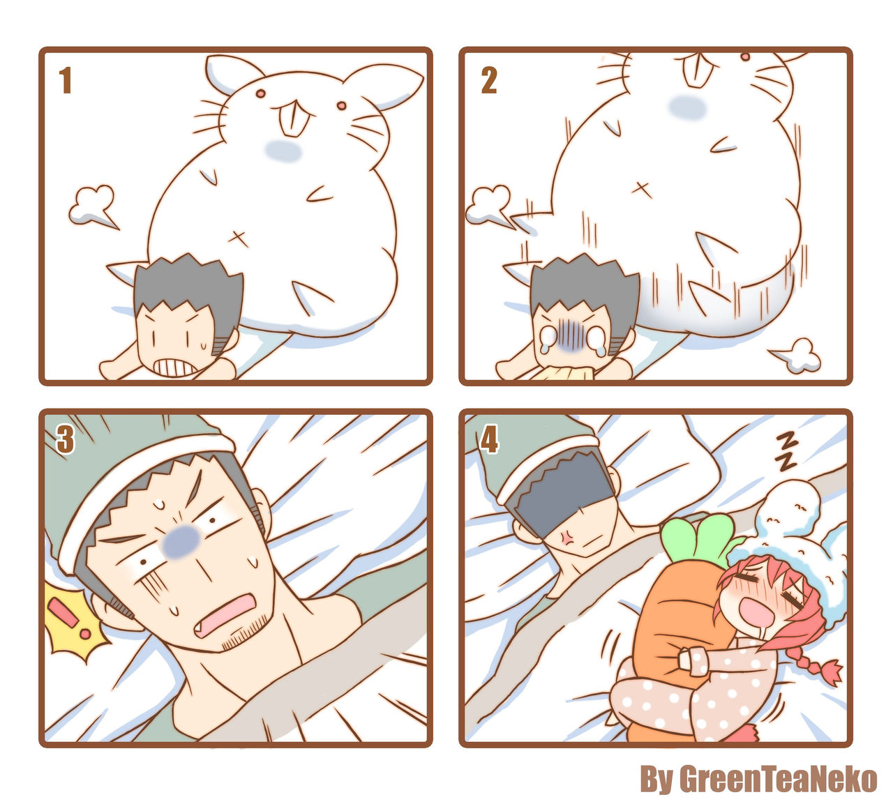 MON GIRL 4koma page 2 full