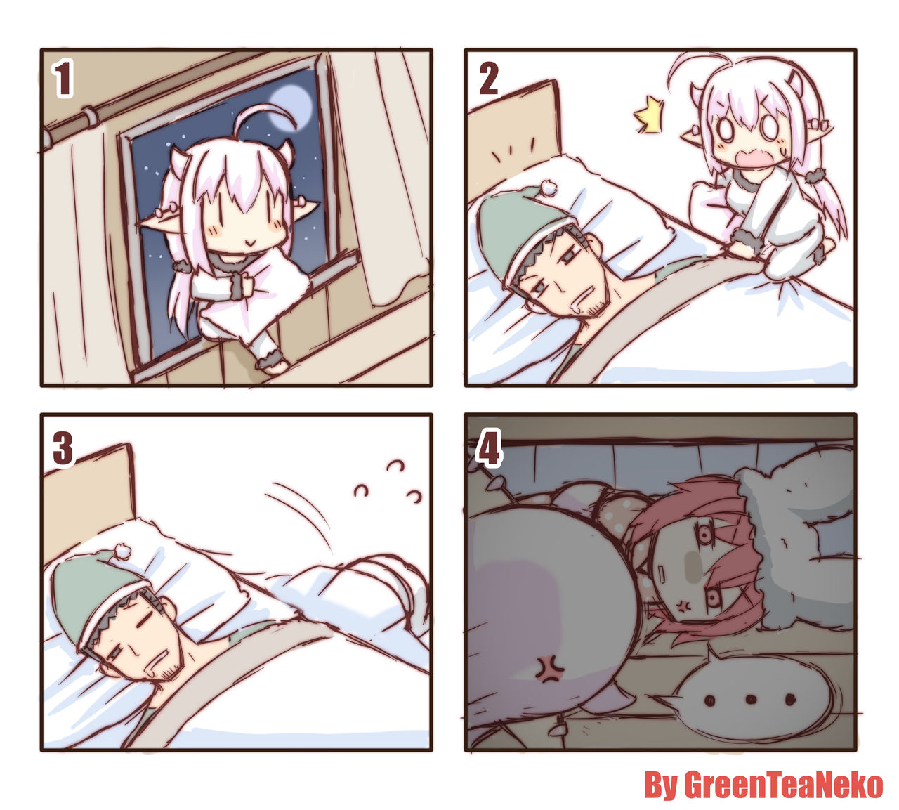 MON GIRL 4koma page 8 full