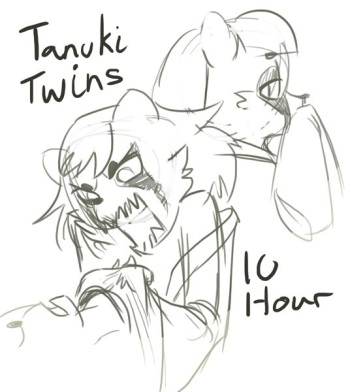 Tanuki Twins 10hr cover