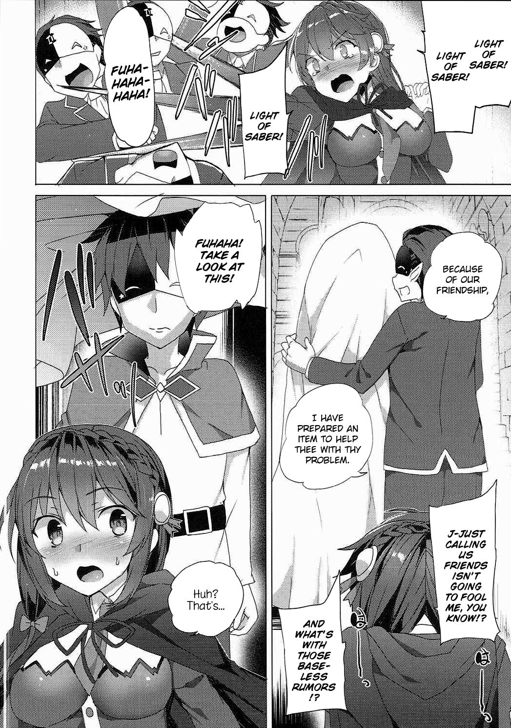 Kono Subarashii Kouma no Musume-tachi to 3P o! | Threesome with These Wonderful Crimson Demon Girls! page 7 full