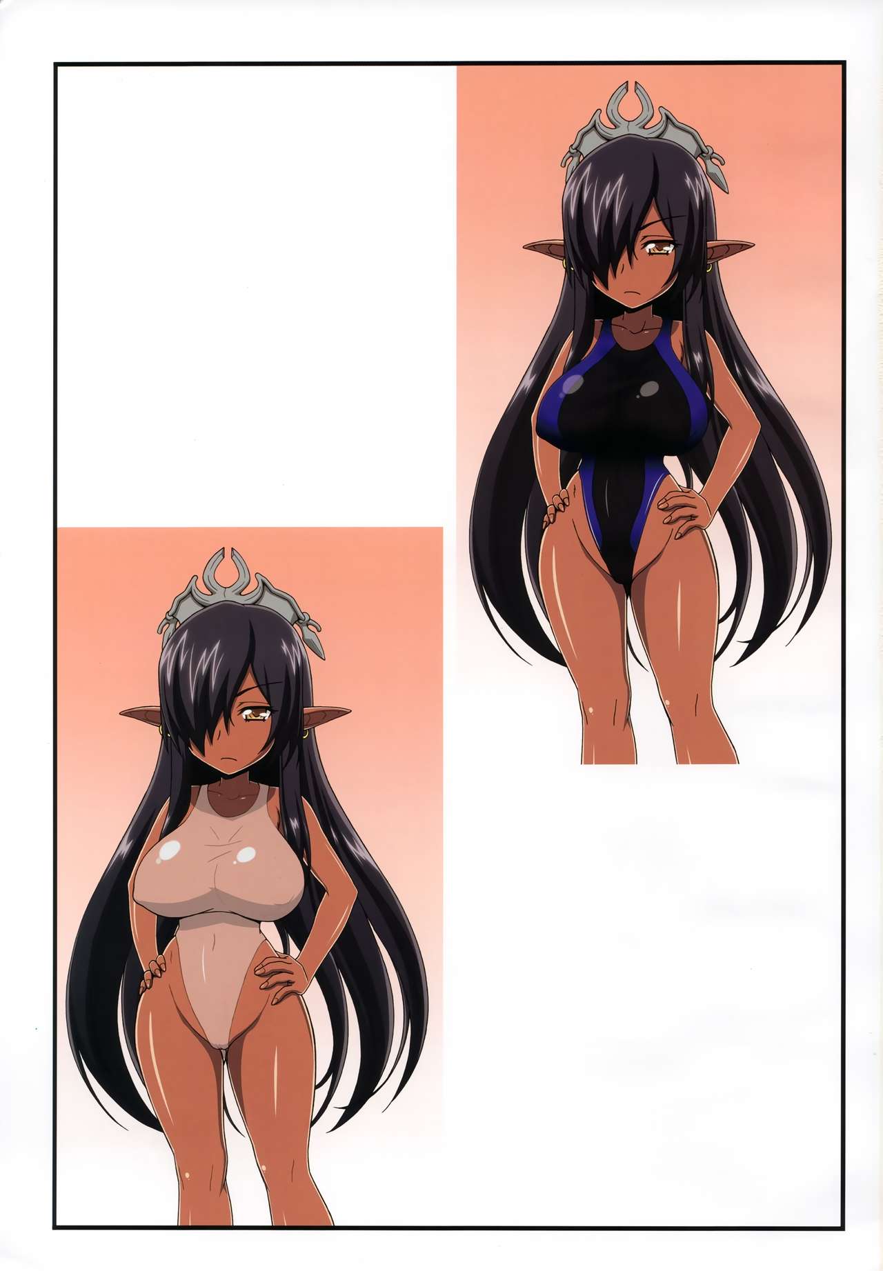 Kuro no Joou no Isekai Seikatsu Color Ban page 2 full