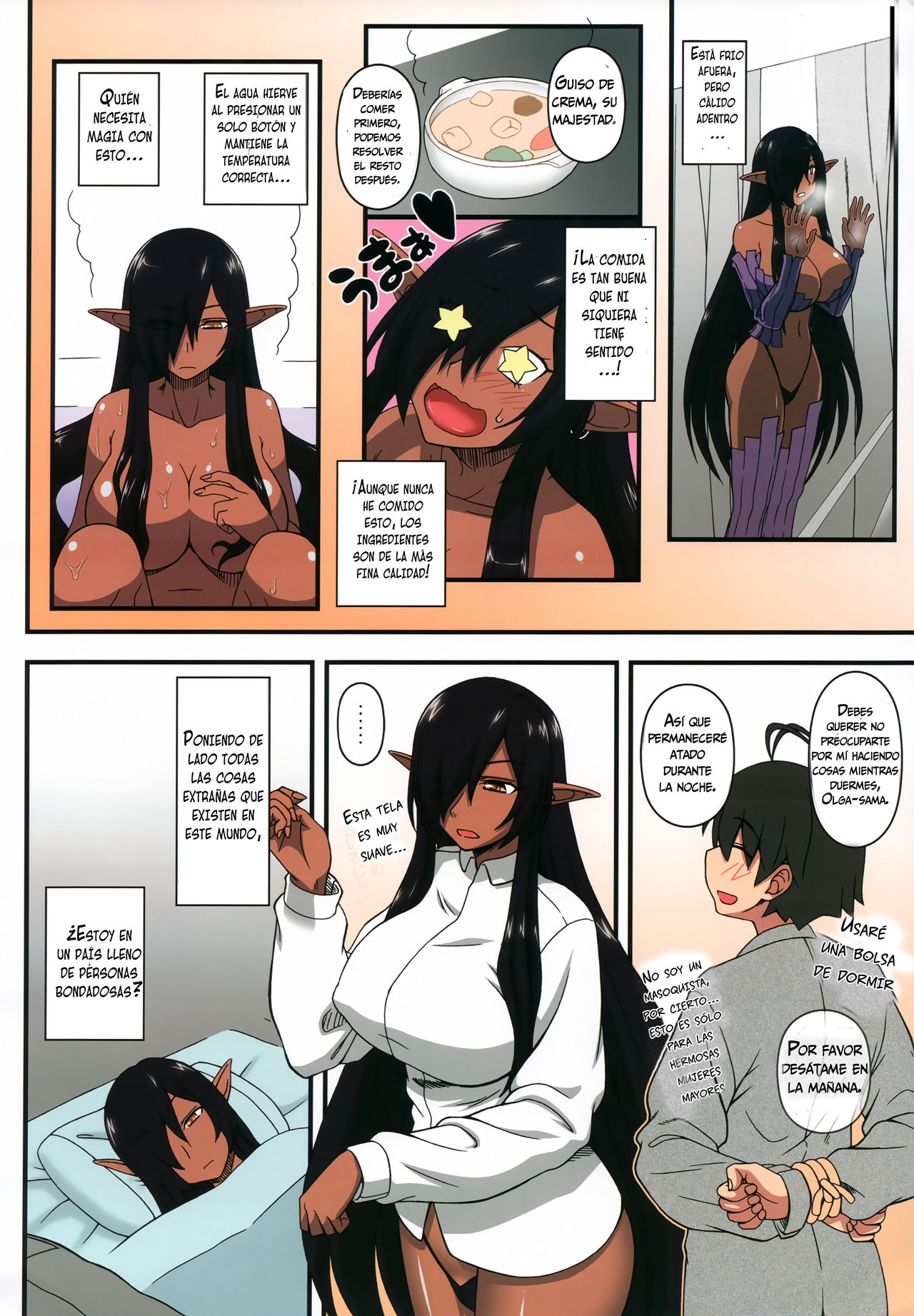 Kuro no Joou no Isekai Seikatsu Color Ban page 7 full