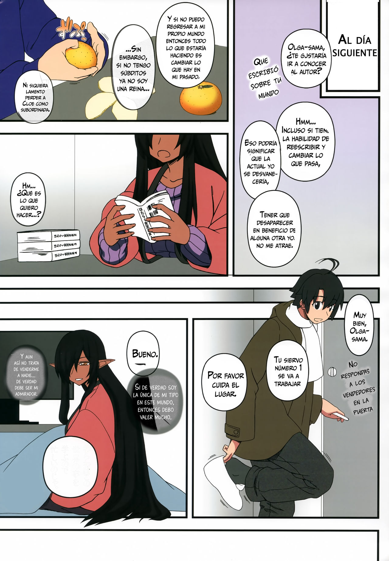 Kuro no Joou no Isekai Seikatsu Color Ban page 8 full