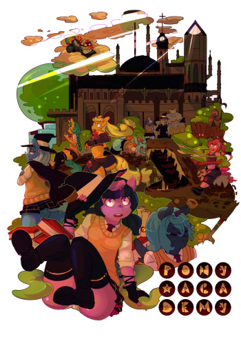 Pony ★ Academy, CH02 Magic Lessons cover