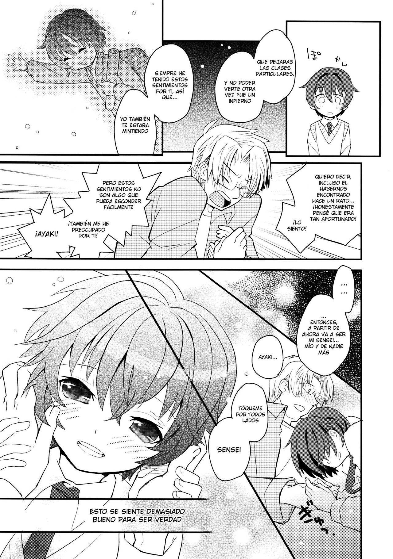Sensei, Mou 1-kai Dake. | Sensei, solo una vez más page 9 full