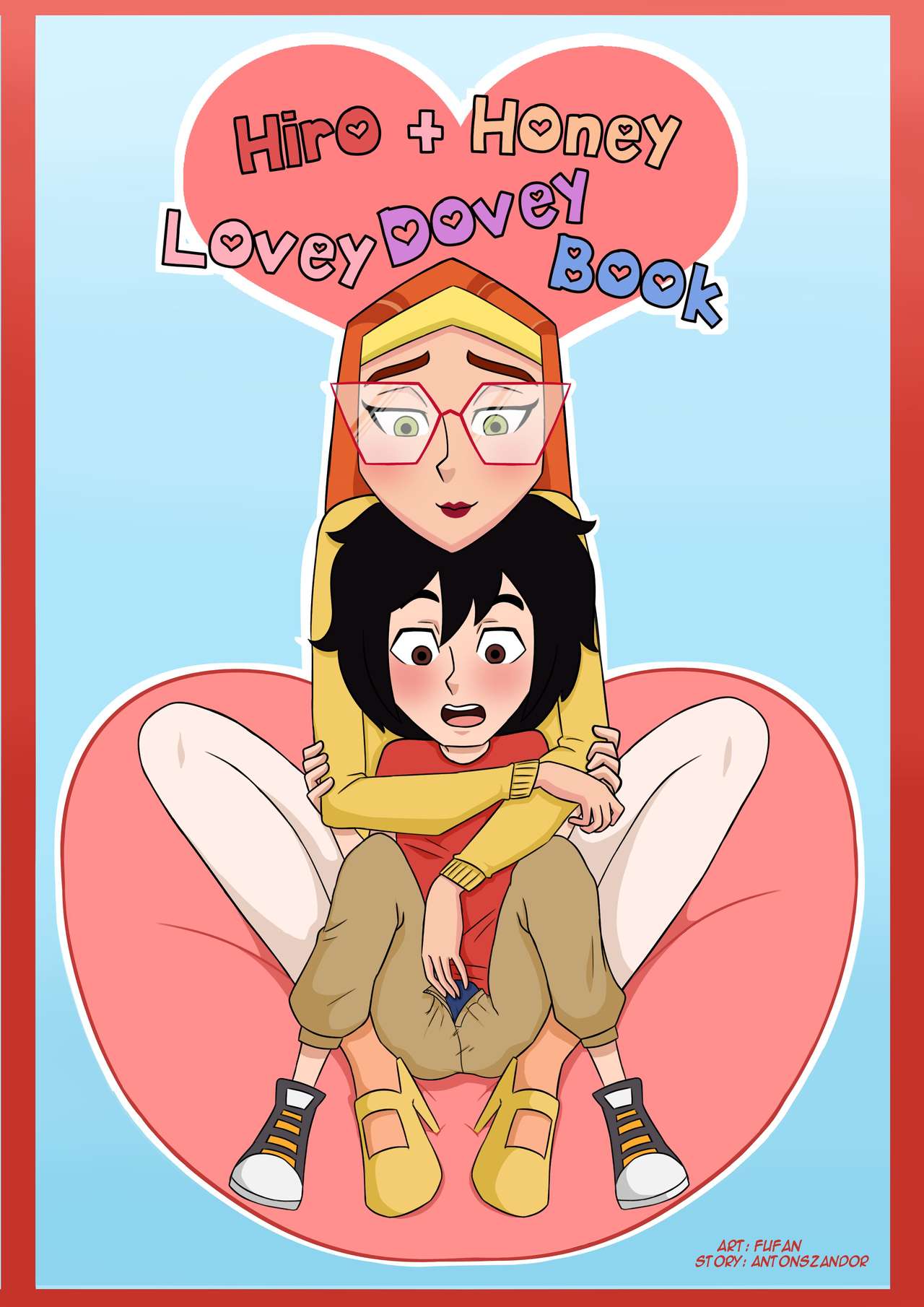 Hiro and Honey Lovey Dovey Book page 1 full