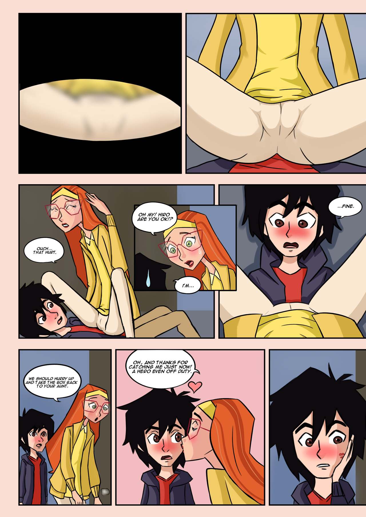 Hiro and Honey Lovey Dovey Book page 4 full