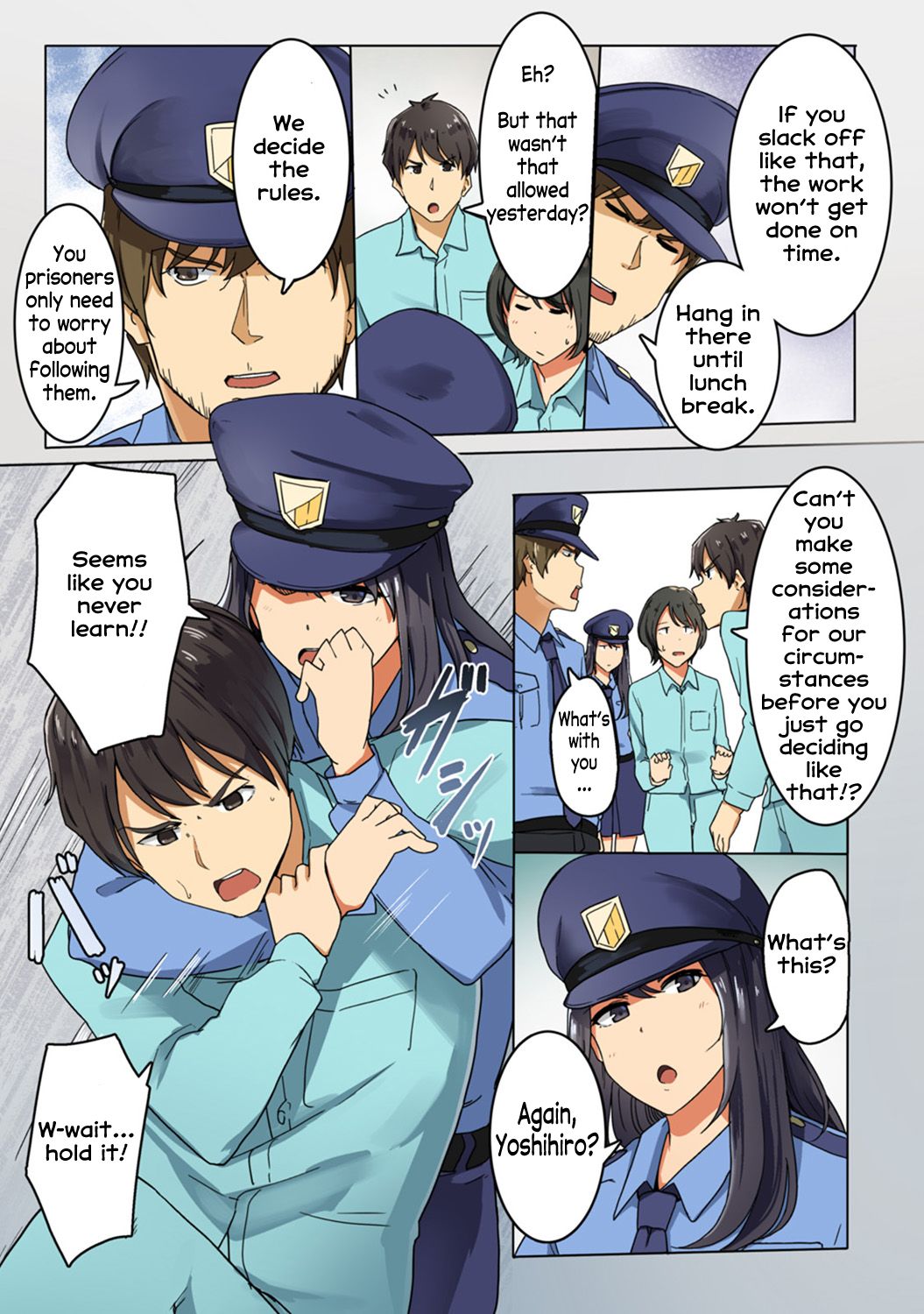 Kangoku Zemi Kanshu ni Zettai Fukujuu o Shiirarete... Ch.2 page 4 full