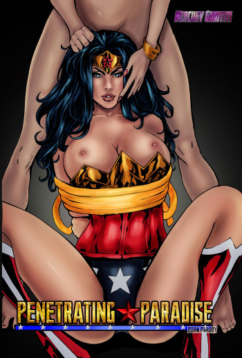 Penetrating Paradise - Wonder Woman Parody cover
