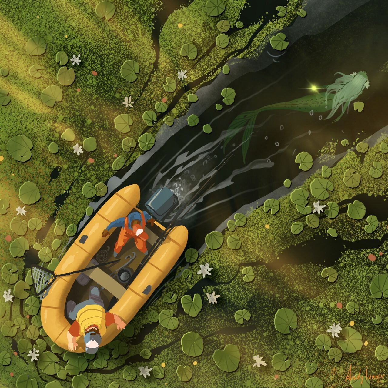 May - The Mermaid of Lily Lake page 5 full