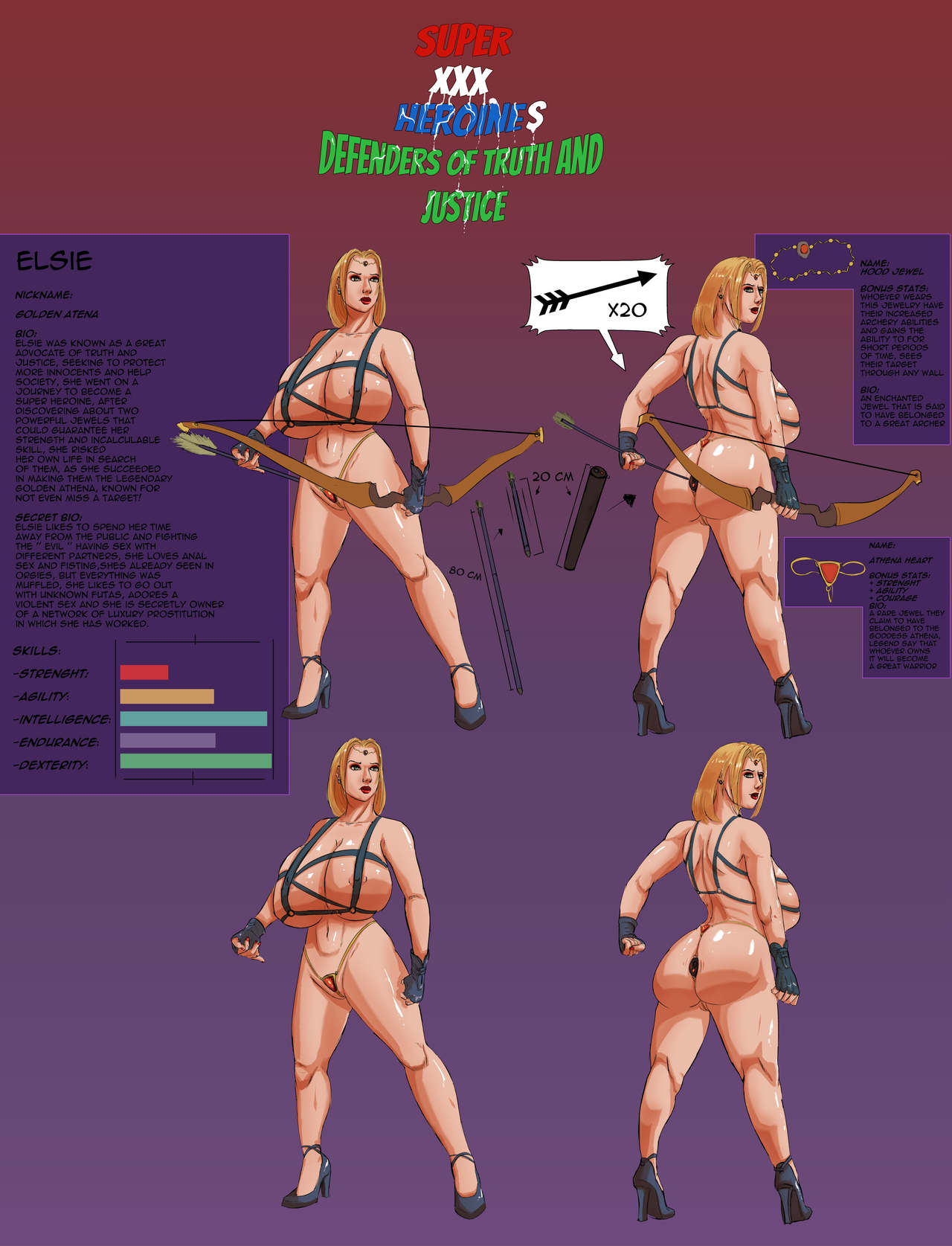 Super Heroines XXX Defenders of Truth and justice page 3 full