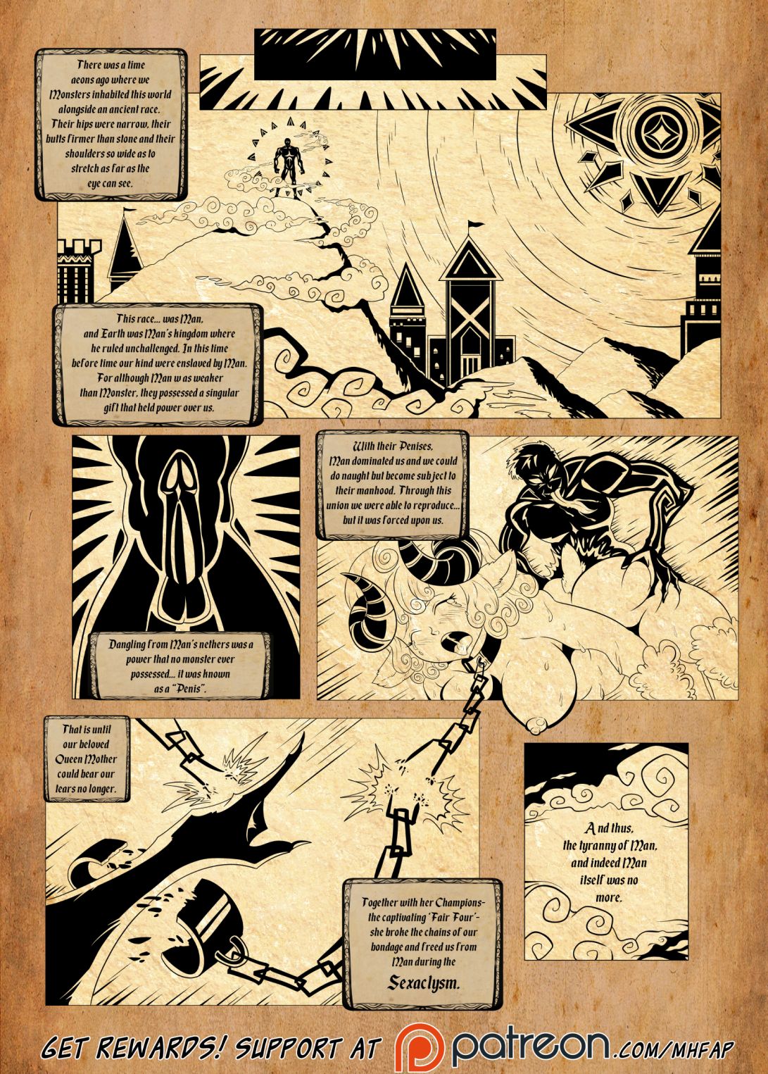 Monster Harem Feverish Absolute Passion! Ch. 1-2.1 page 2 full