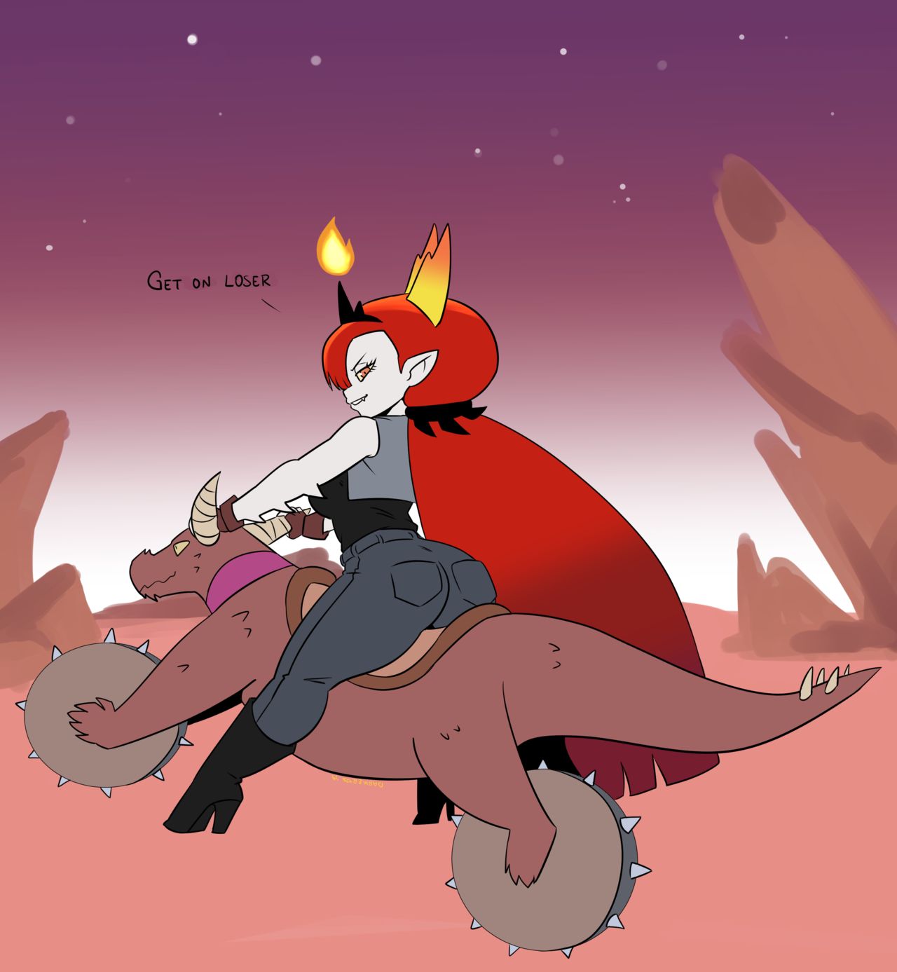 Naughty Hekapoo page 1 full