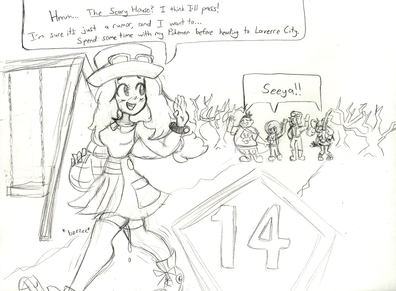 The Scary House page 1 full