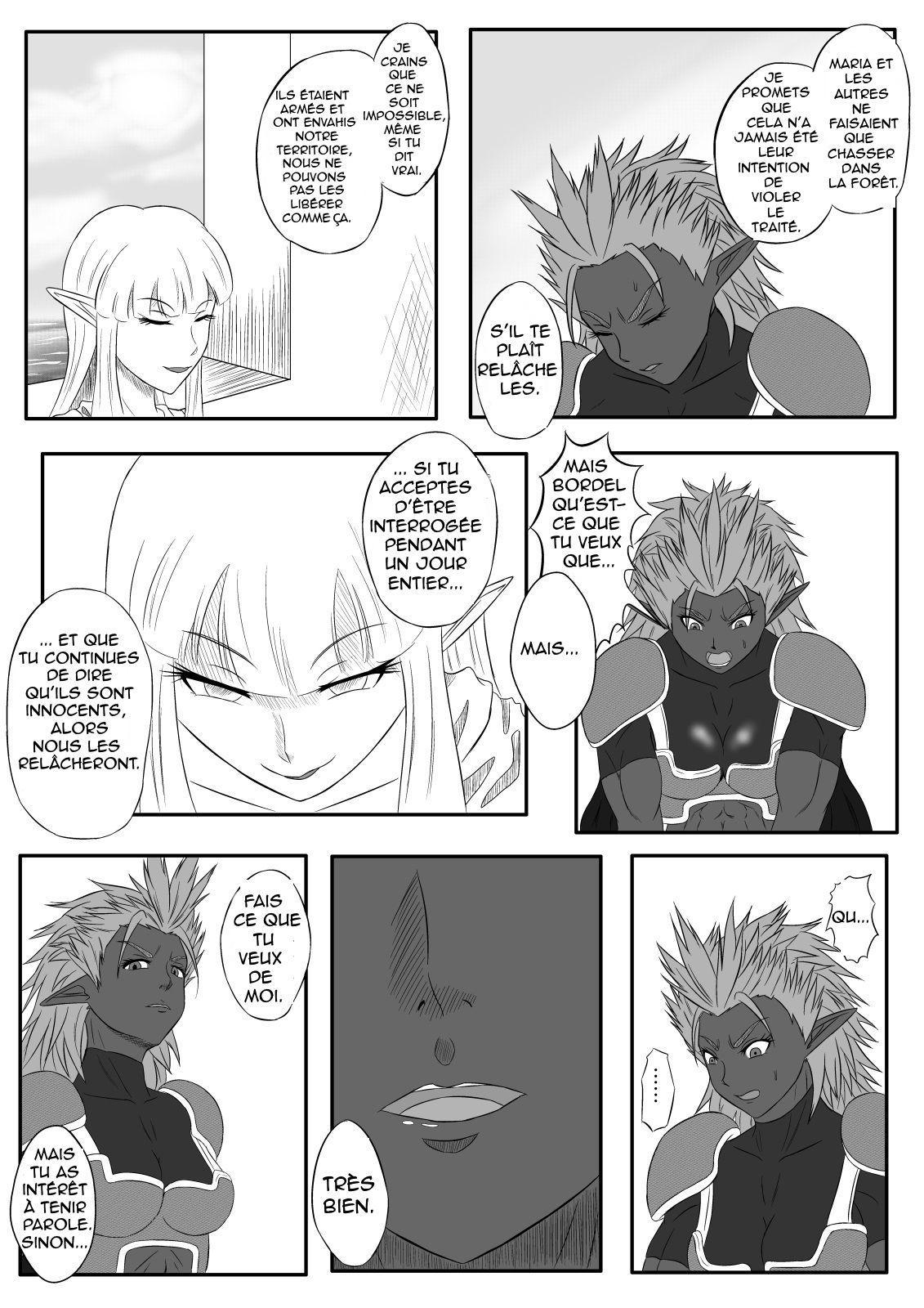 Kusuguri Goumon Taikyuu Hon ~Dark Elf Zokuchou Hen~ page 7 full