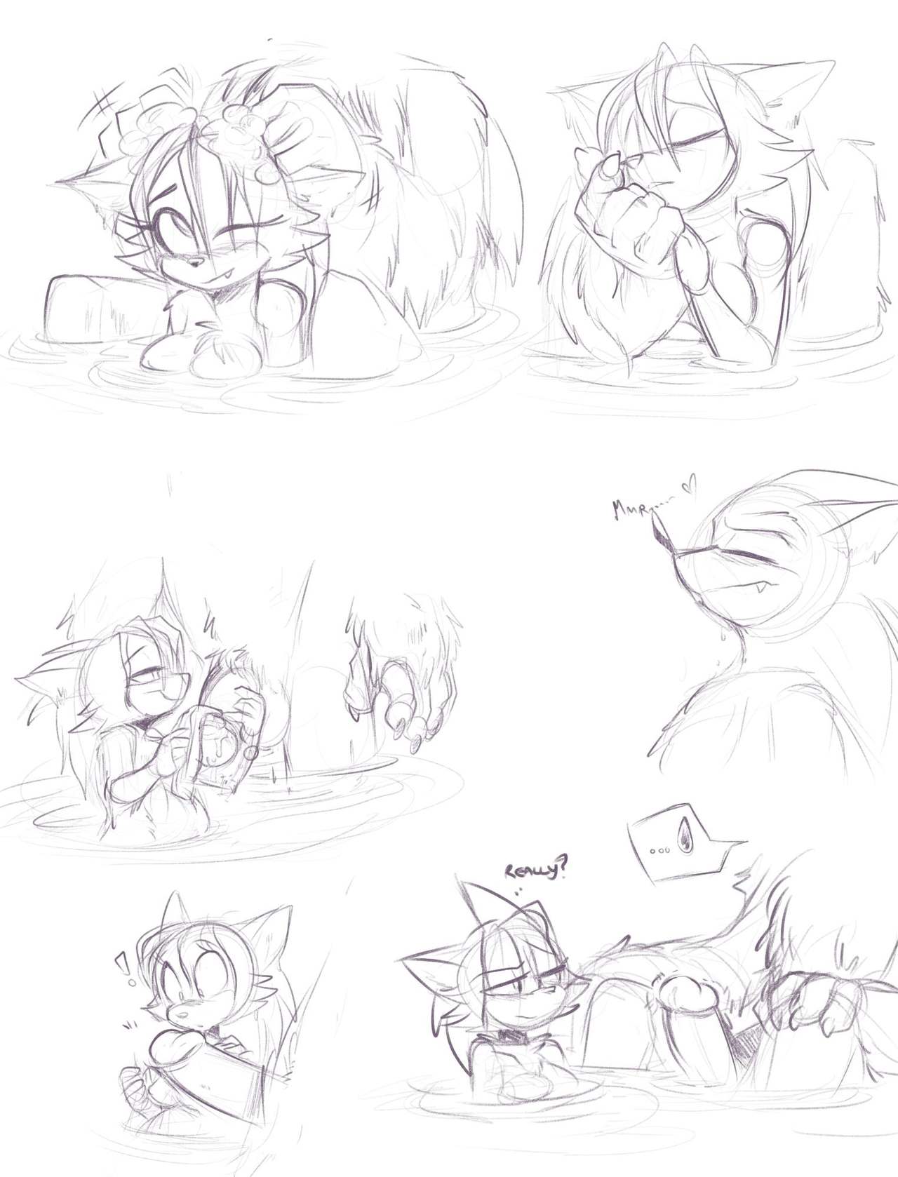 Pregnant Kayla &amp; Sonic the Werehog page 7 full