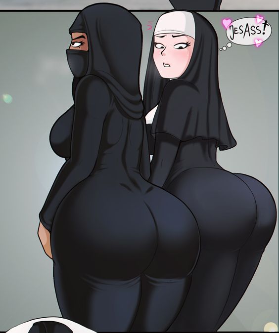 Mohammad Fucked A Loli And Mary Was A Loli When God Impregnated Her, So What's Wrong With Lesbian Sex Between A Nun And A Hijab? page 7 full