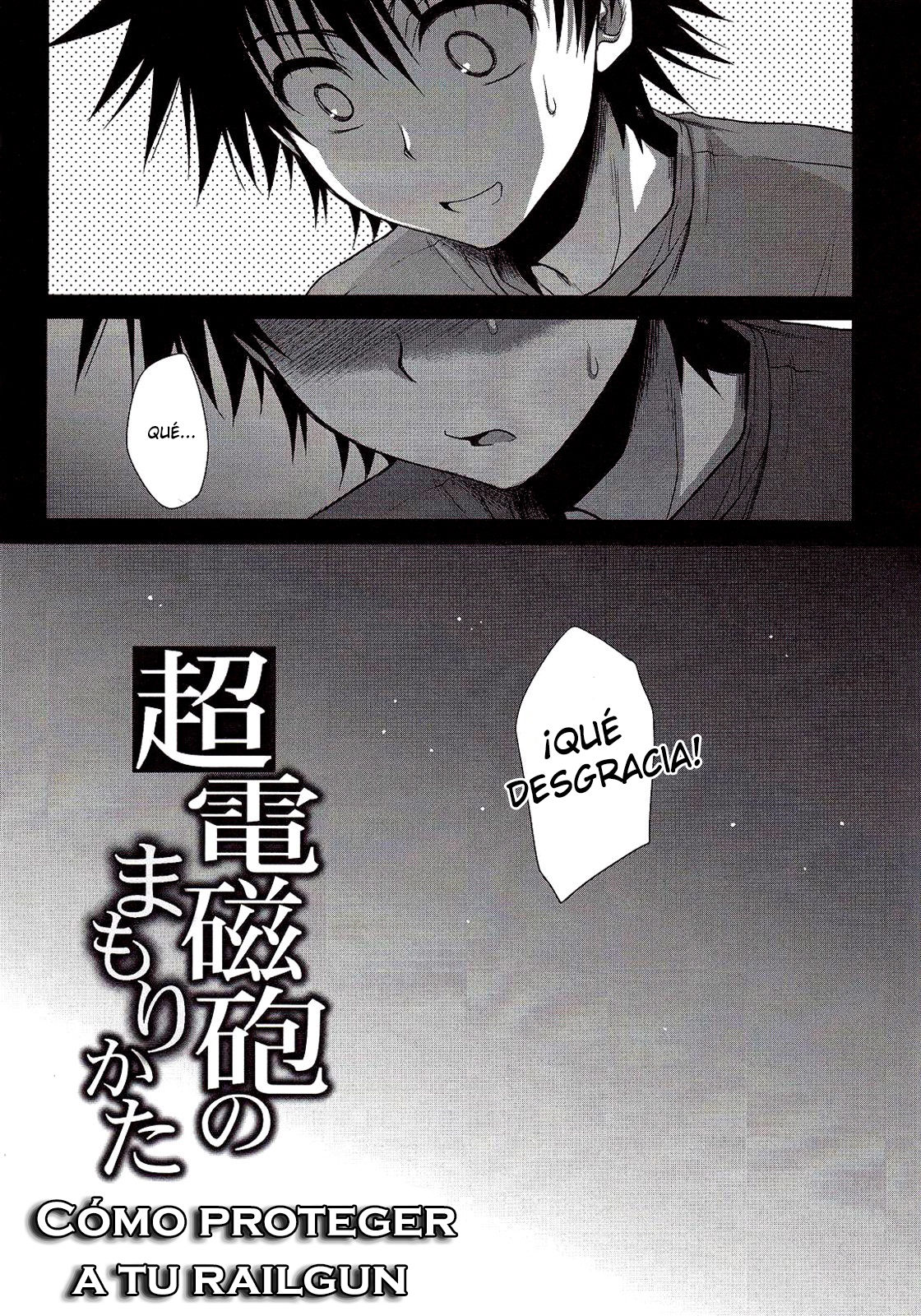 Choudenjihou no Mamorikata Jou | Como proteger a tu Railgun - Parte 1 page 3 full