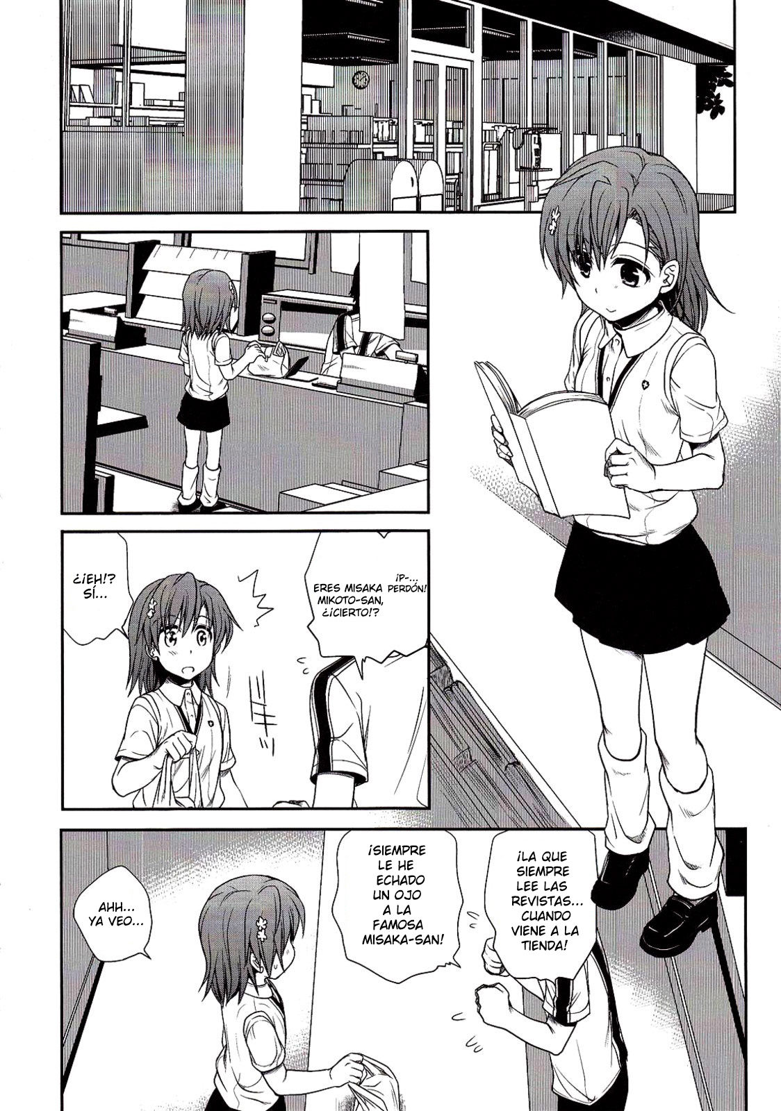 Choudenjihou no Mamorikata Jou | Como proteger a tu Railgun - Parte 1 page 4 full