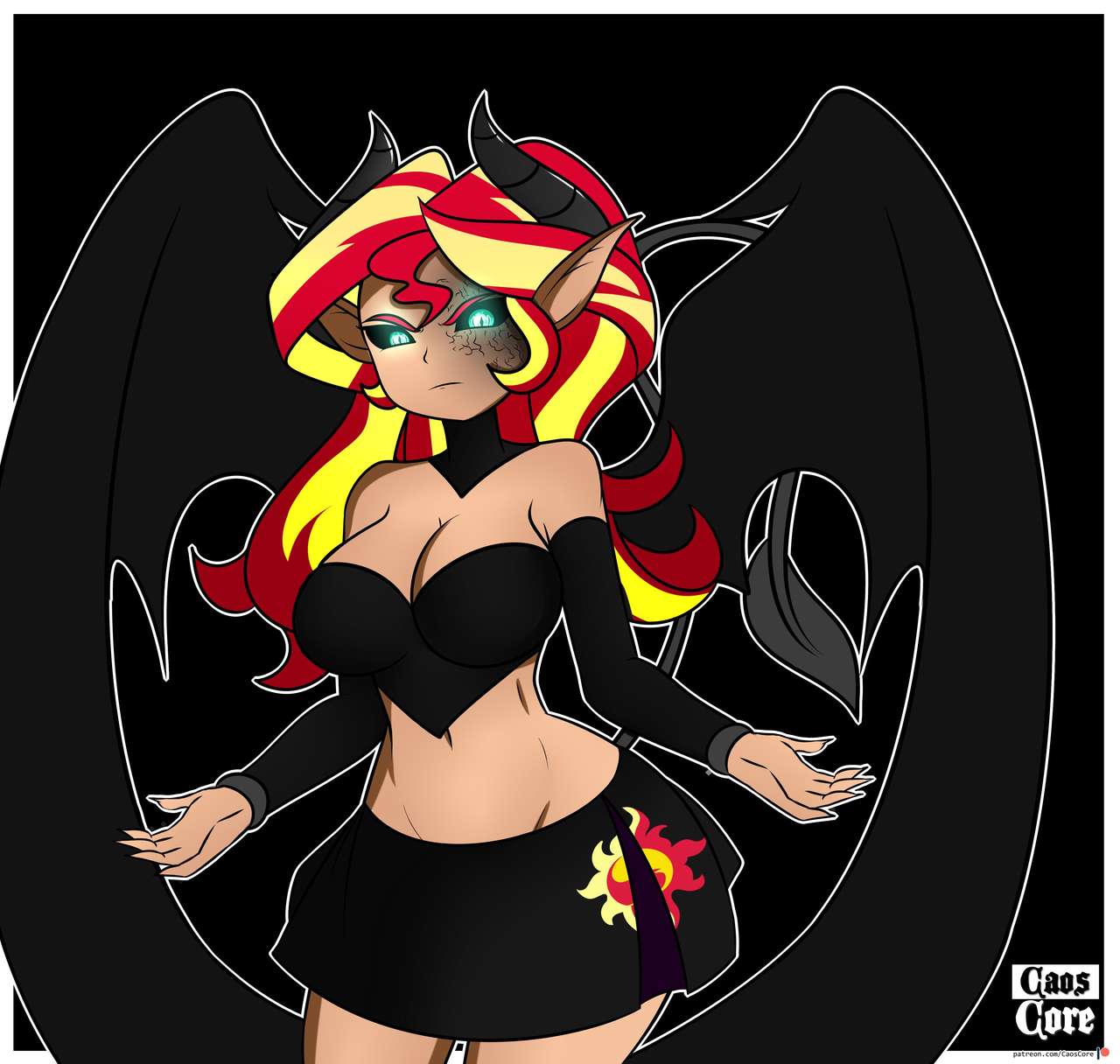 Demon Girls page 8 full