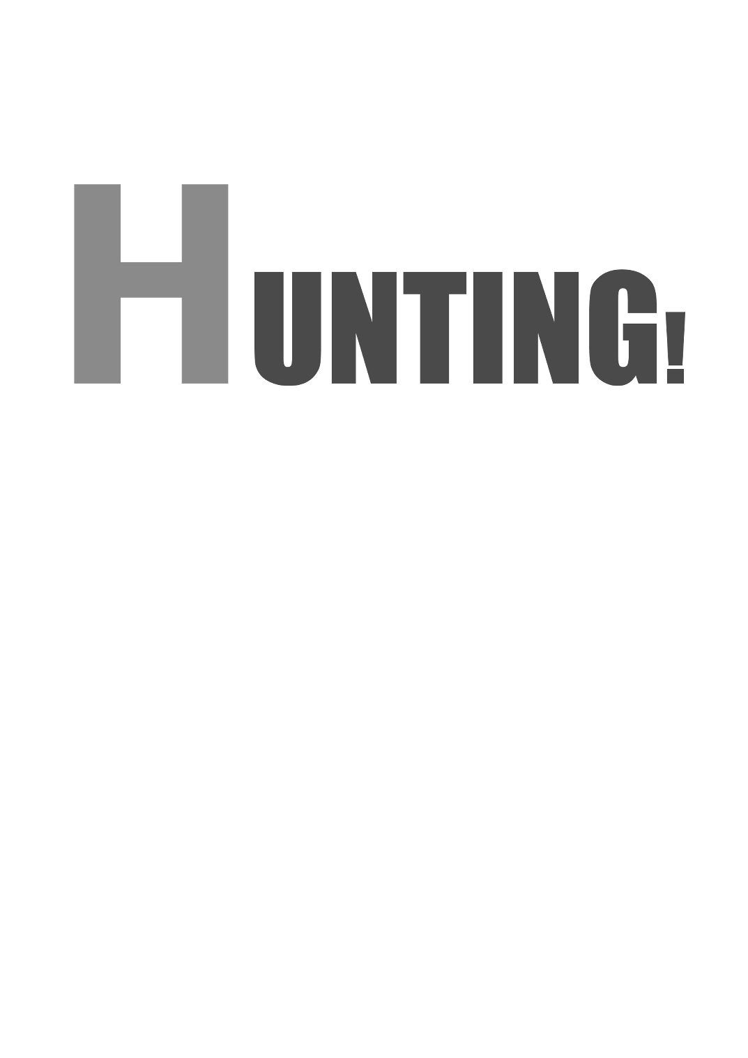 HUNTING! page 2 full