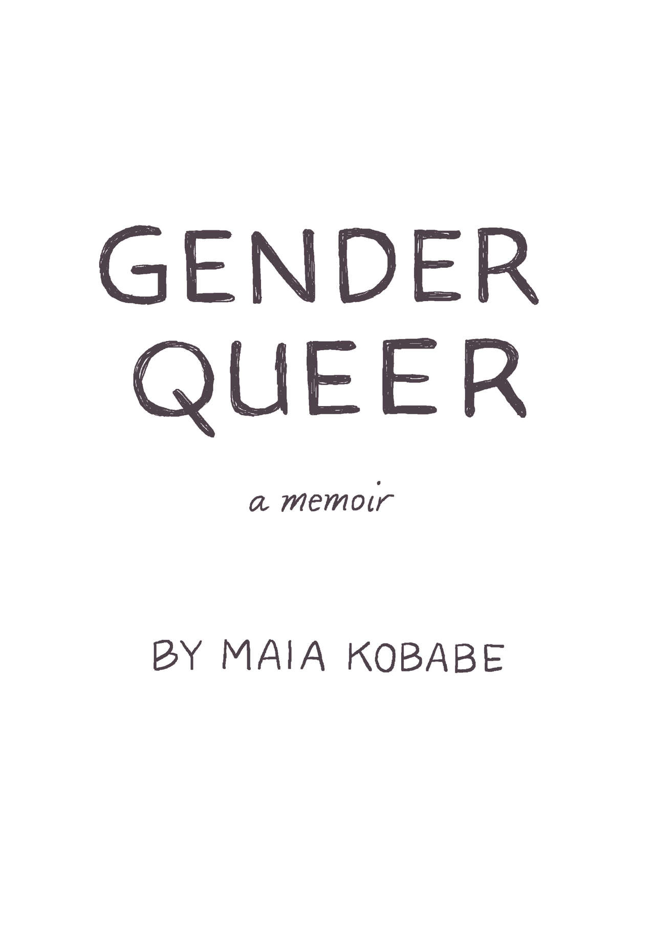 Gender Queer - A Memoir page 9 full