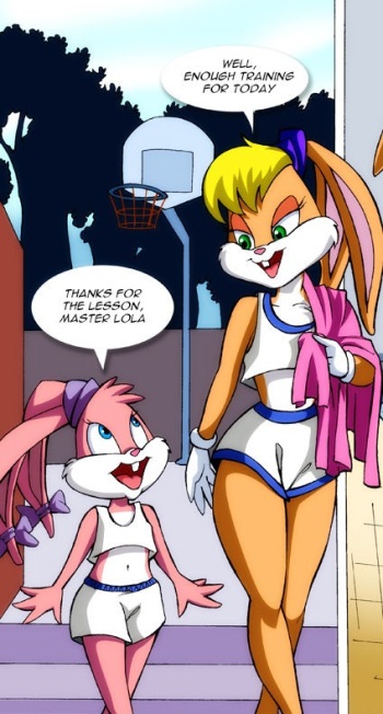 Babs Is Eye Level With Lola's Bunny Butt cover