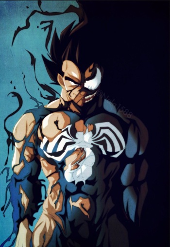 Spiderman meets Dragon Ball Z cover